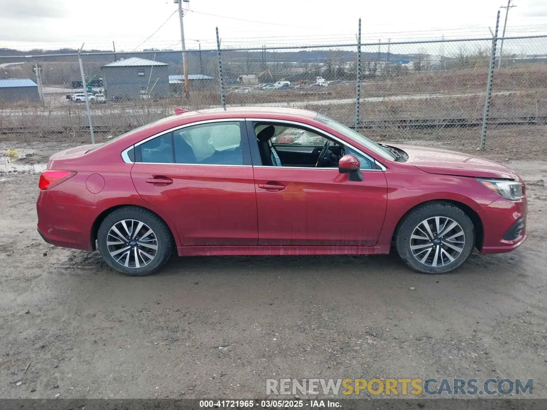 13 Photograph of a damaged car 4S3BNAF65K3021374 SUBARU LEGACY 2019