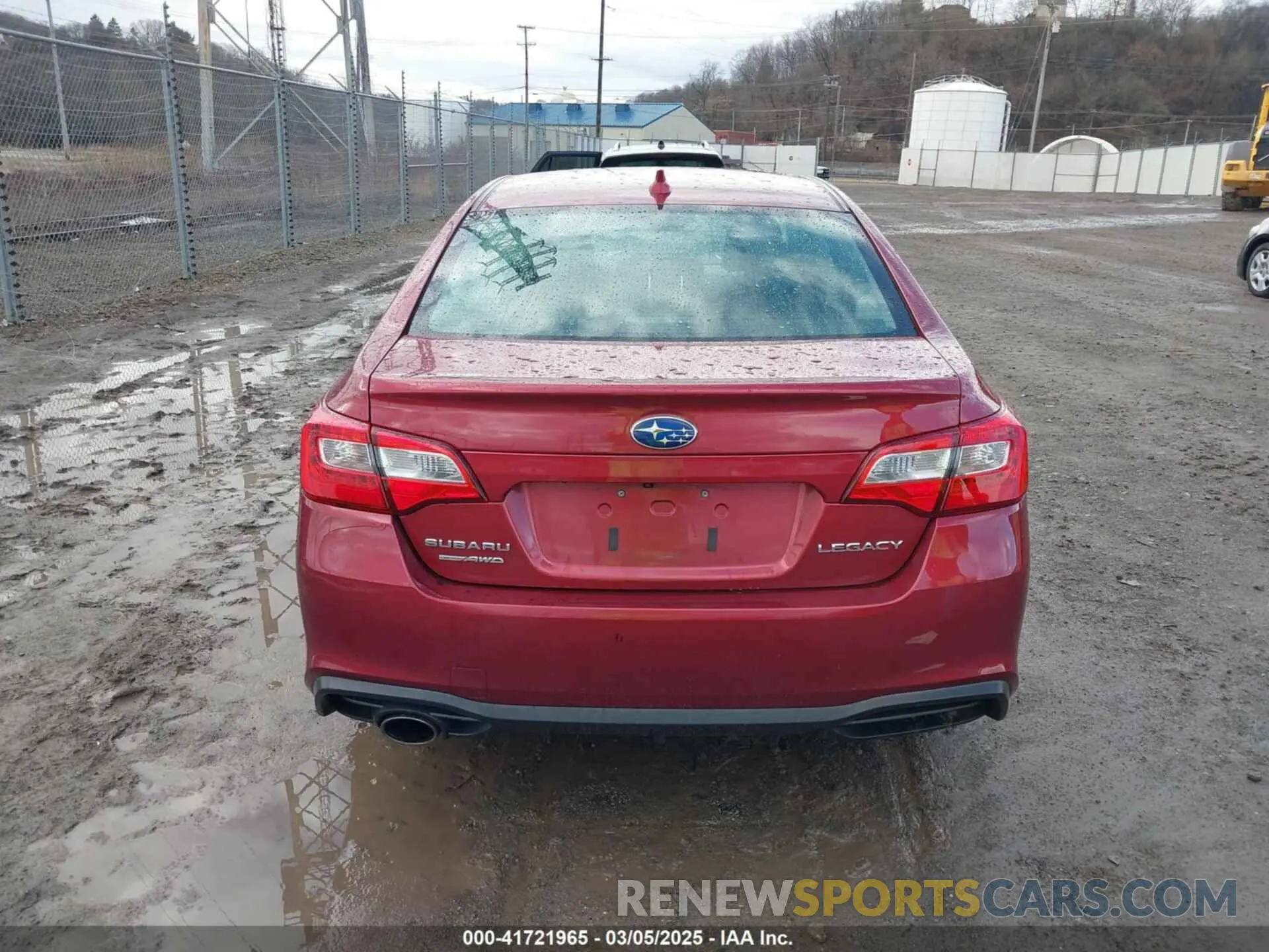 16 Photograph of a damaged car 4S3BNAF65K3021374 SUBARU LEGACY 2019
