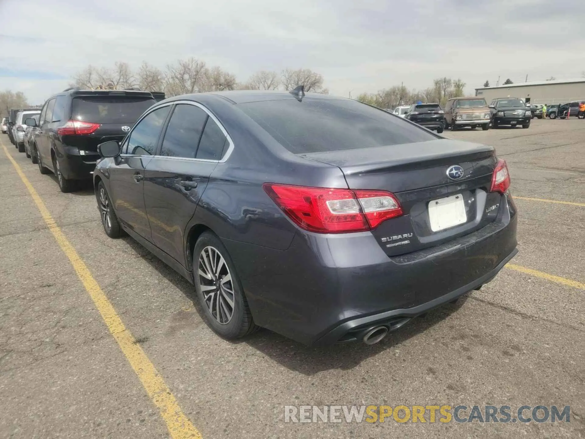 3 Photograph of a damaged car 4S3BNAF65K3028325 SUBARU LEGACY 2019