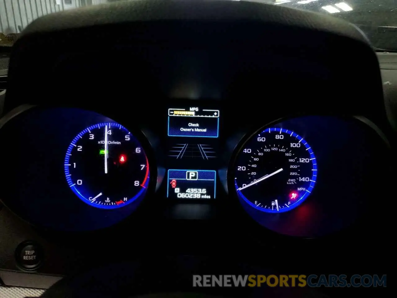 9 Photograph of a damaged car 4S3BNAF65K3028616 SUBARU LEGACY 2019