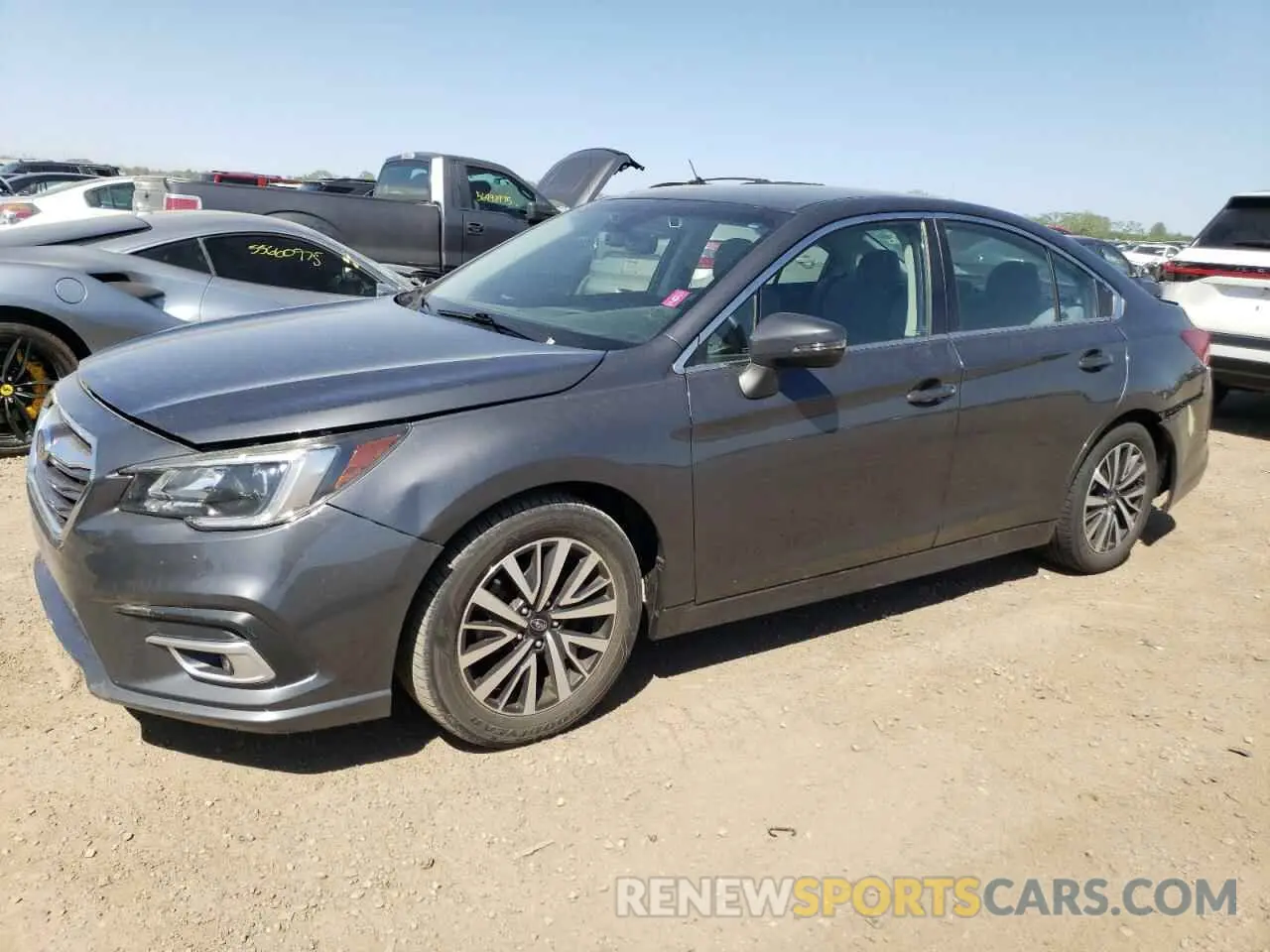 1 Photograph of a damaged car 4S3BNAF66K3021920 SUBARU LEGACY 2019