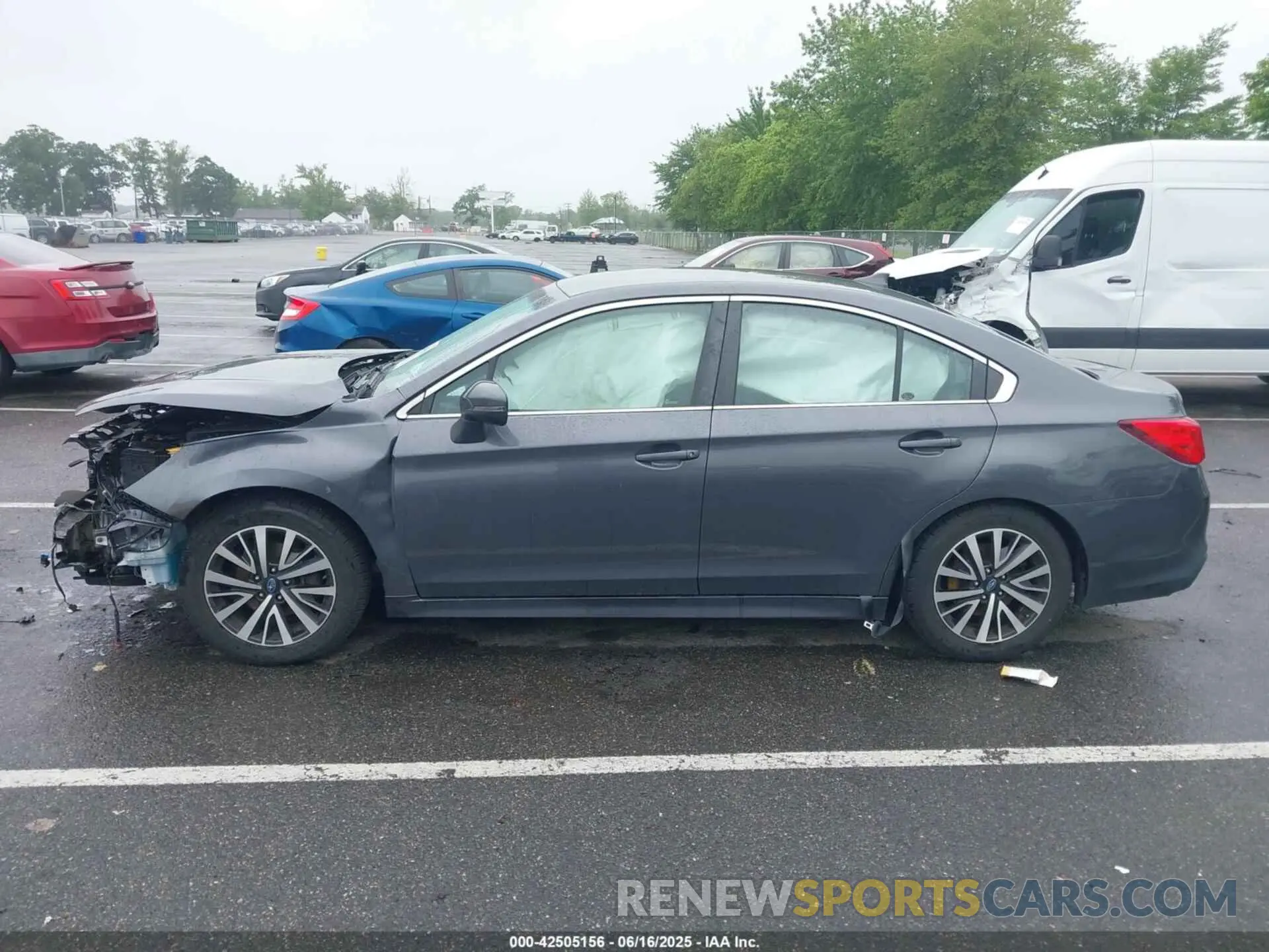 14 Photograph of a damaged car 4S3BNAF66K3030617 SUBARU LEGACY 2019