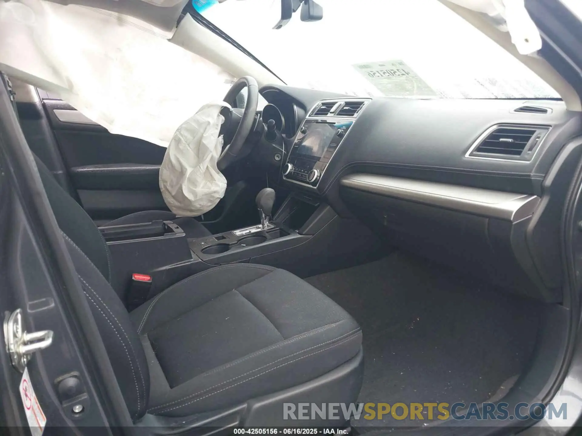 5 Photograph of a damaged car 4S3BNAF66K3030617 SUBARU LEGACY 2019