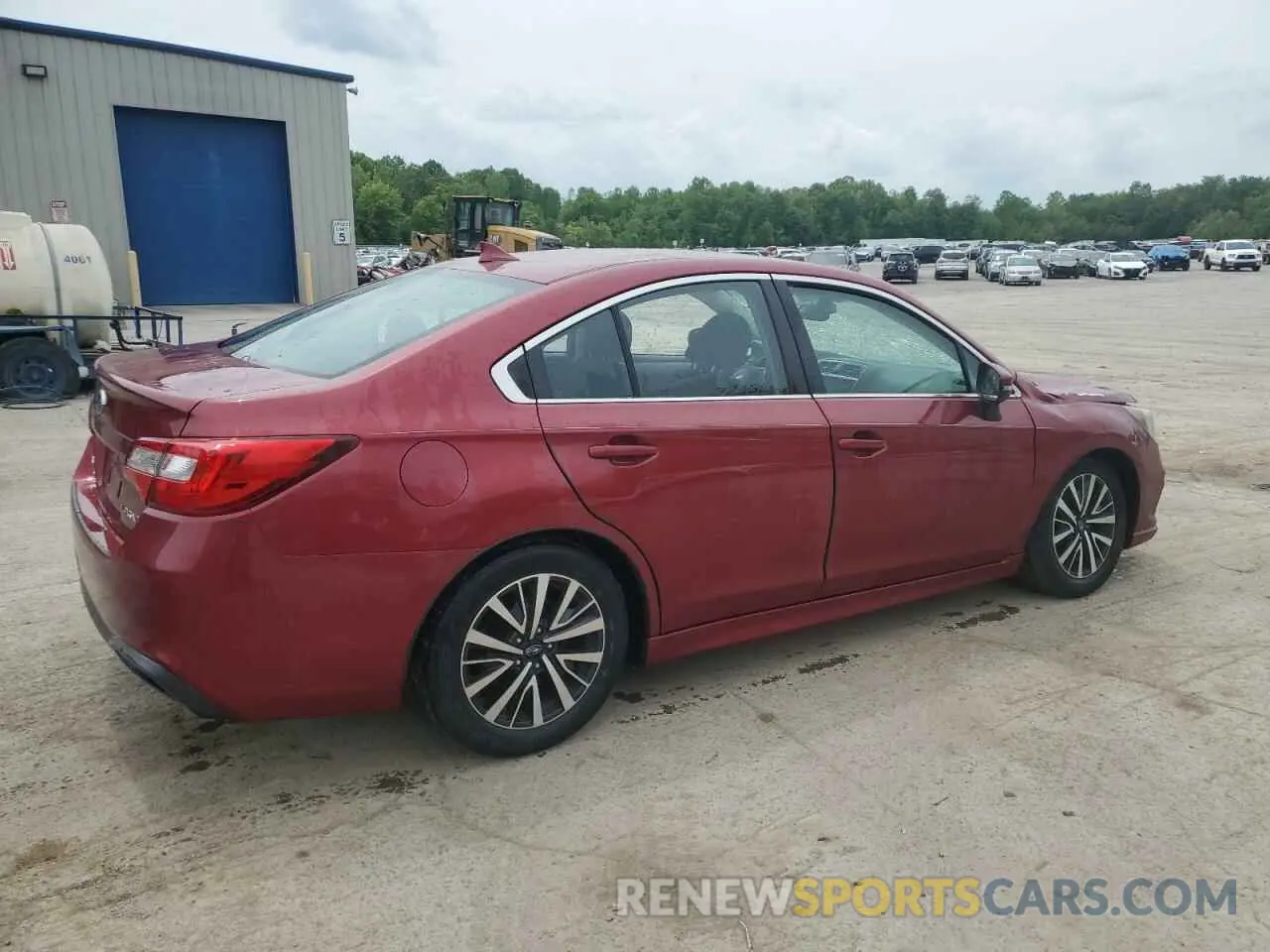 3 Photograph of a damaged car 4S3BNAF67K3016094 SUBARU LEGACY 2019