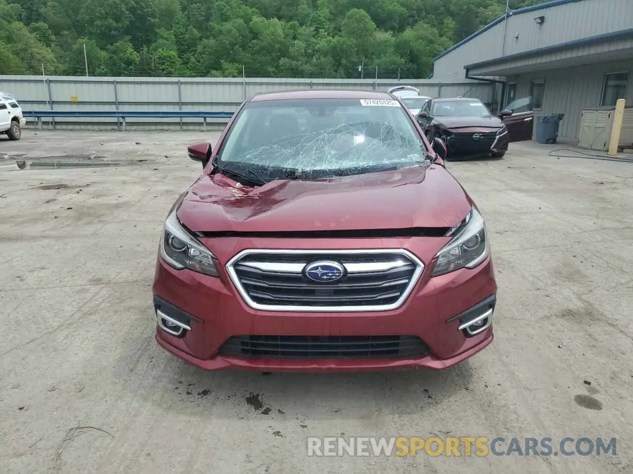 5 Photograph of a damaged car 4S3BNAF67K3016094 SUBARU LEGACY 2019