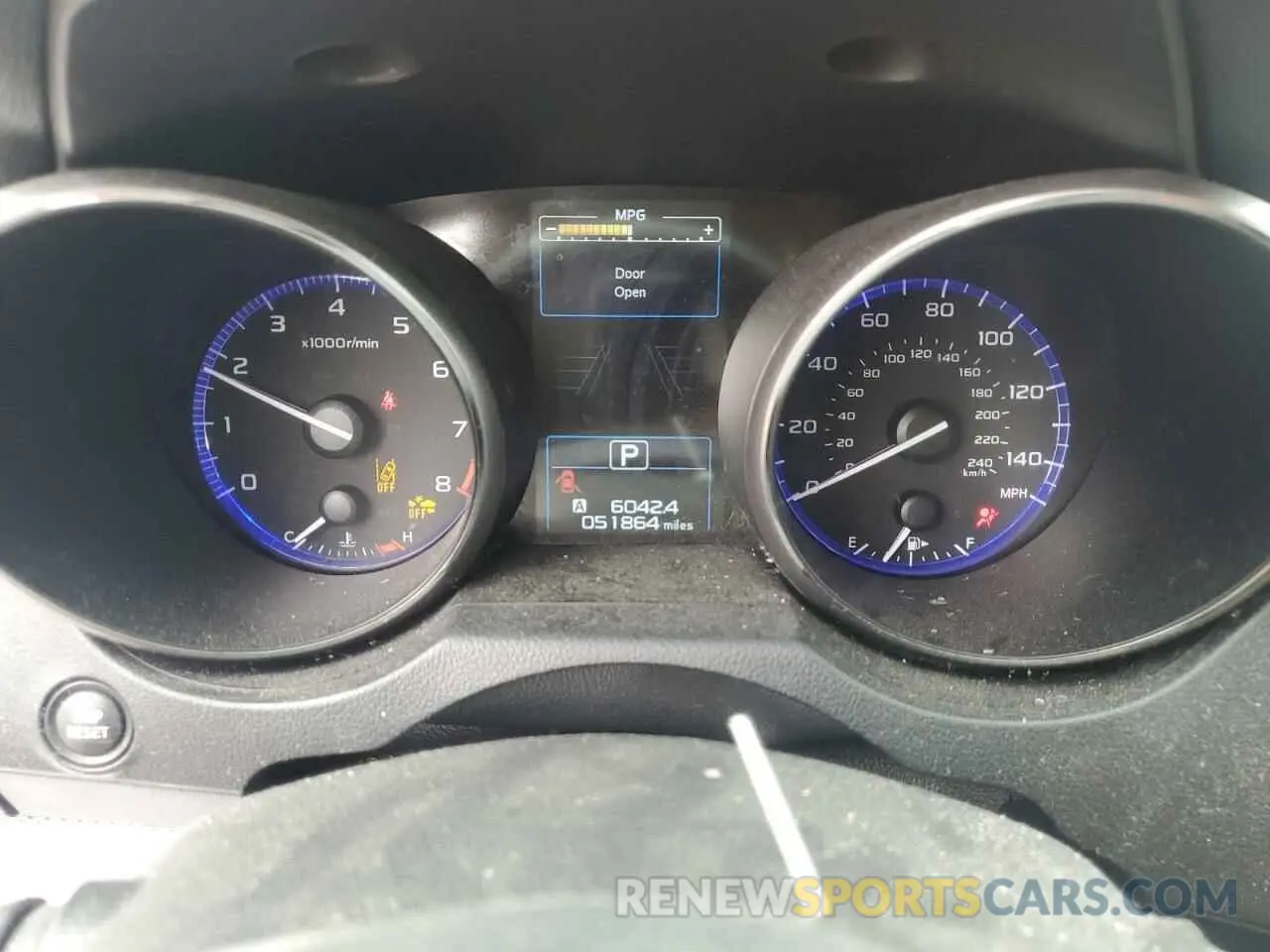 9 Photograph of a damaged car 4S3BNAF67K3016094 SUBARU LEGACY 2019