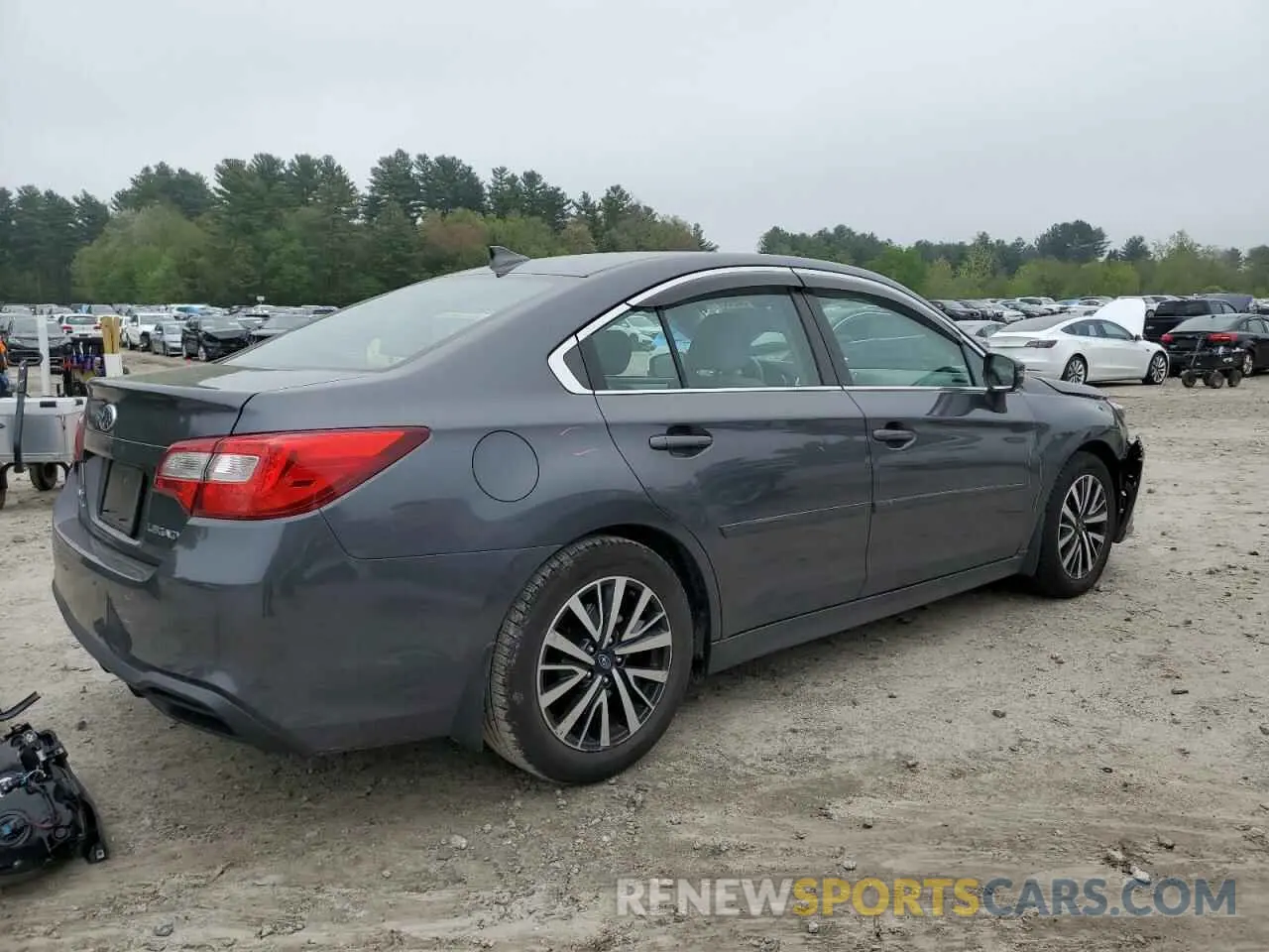 3 Photograph of a damaged car 4S3BNAF67K3019500 SUBARU LEGACY 2019
