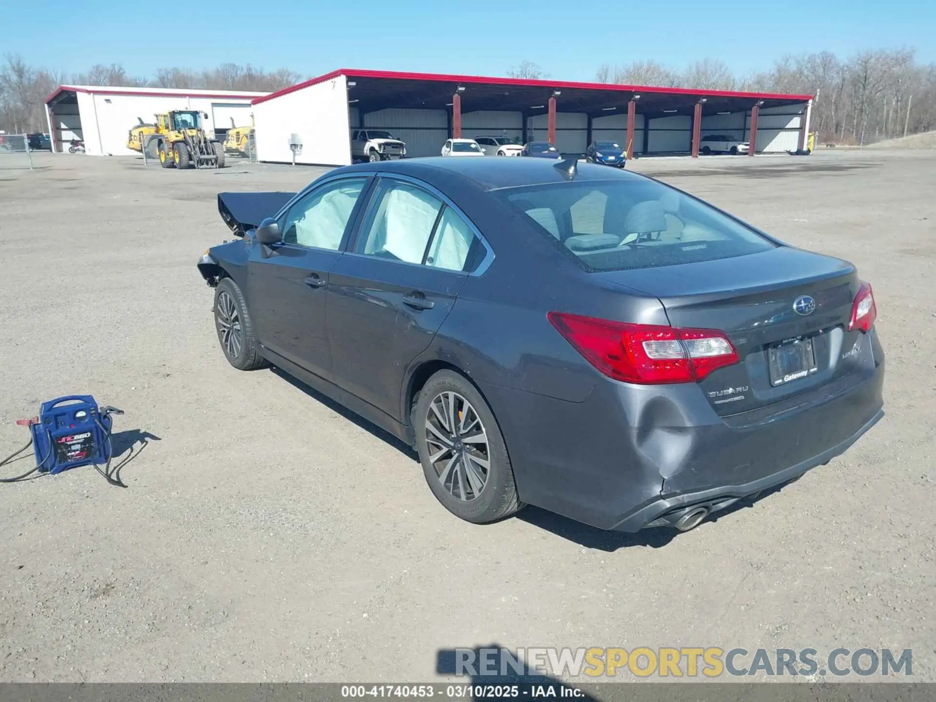 3 Photograph of a damaged car 4S3BNAF67K3023594 SUBARU LEGACY 2019