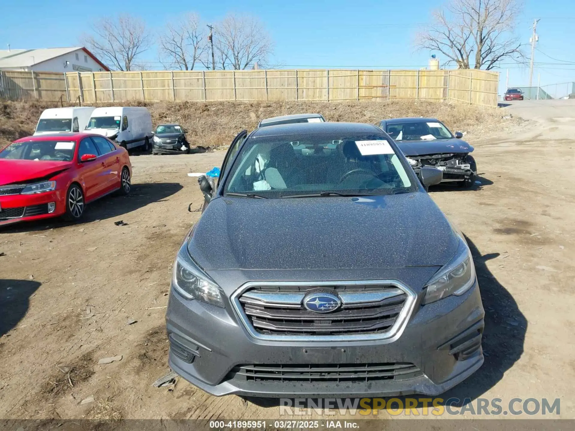 12 Photograph of a damaged car 4S3BNAF68K3009039 SUBARU LEGACY 2019