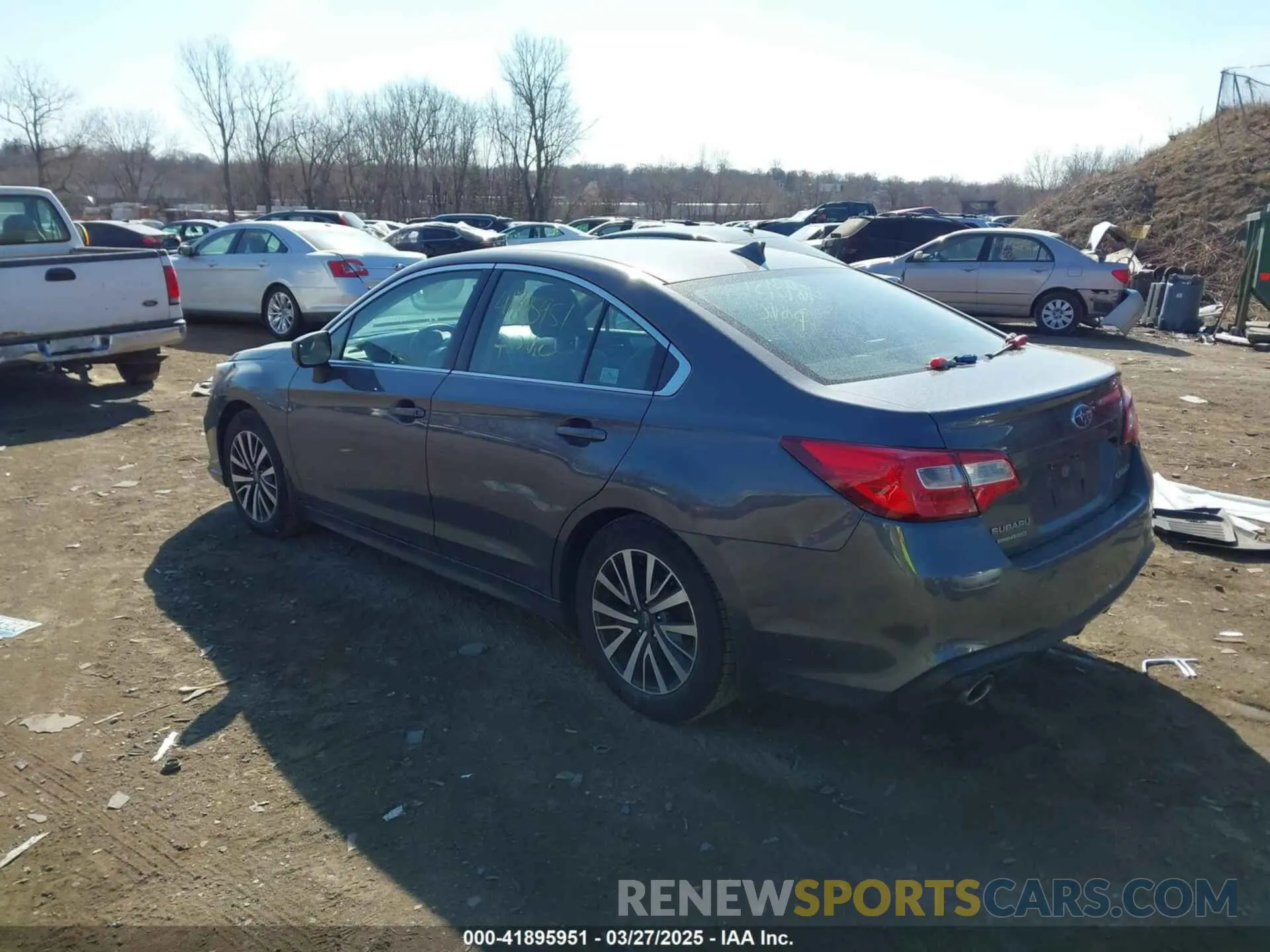 3 Photograph of a damaged car 4S3BNAF68K3009039 SUBARU LEGACY 2019
