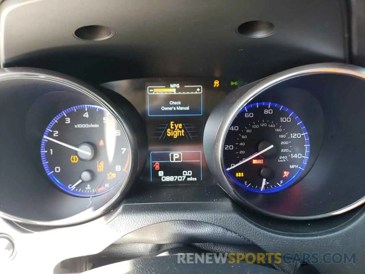 9 Photograph of a damaged car 4S3BNAF68K3036841 SUBARU LEGACY 2019