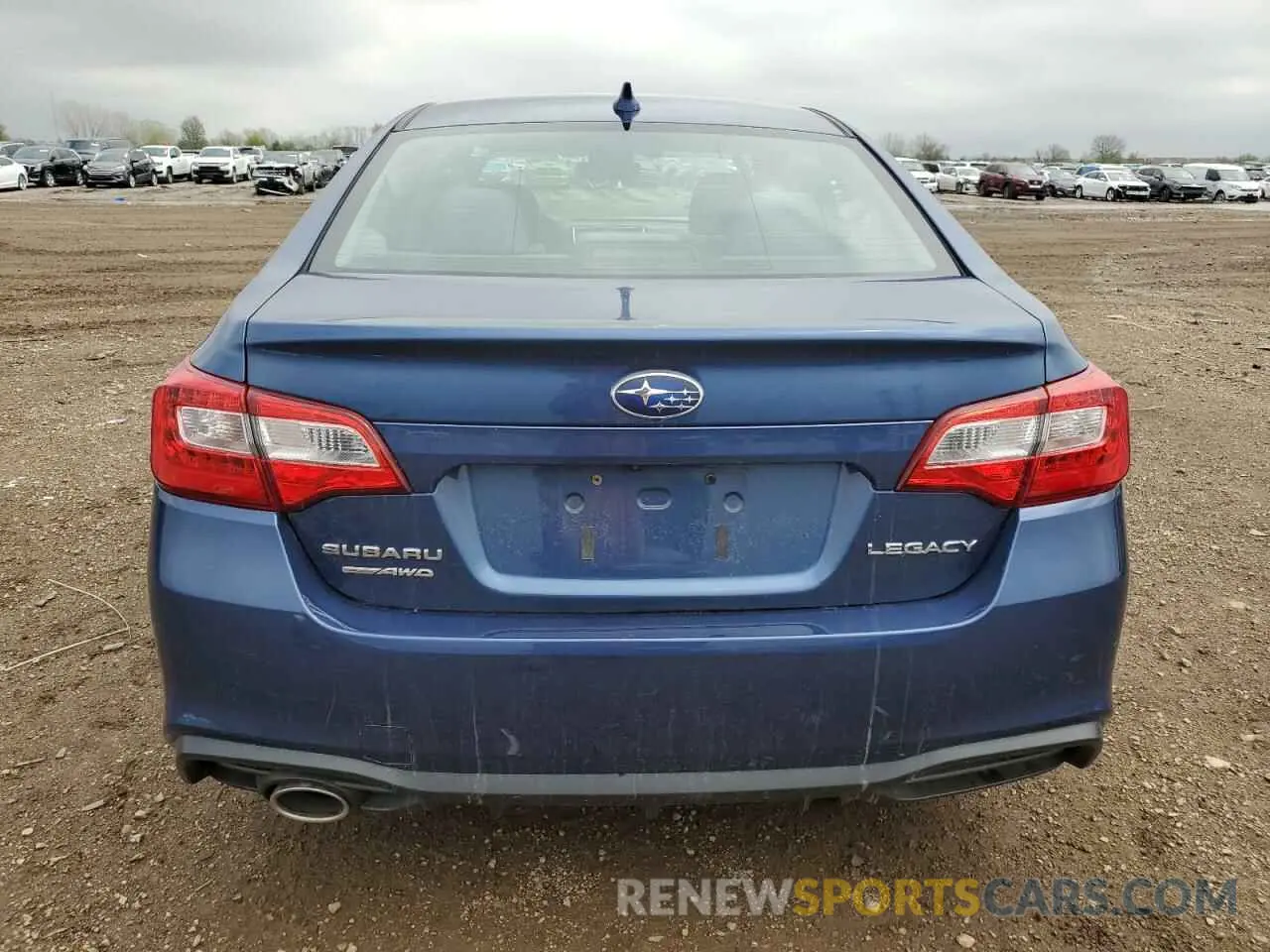 6 Photograph of a damaged car 4S3BNAF69K3027968 SUBARU LEGACY 2019