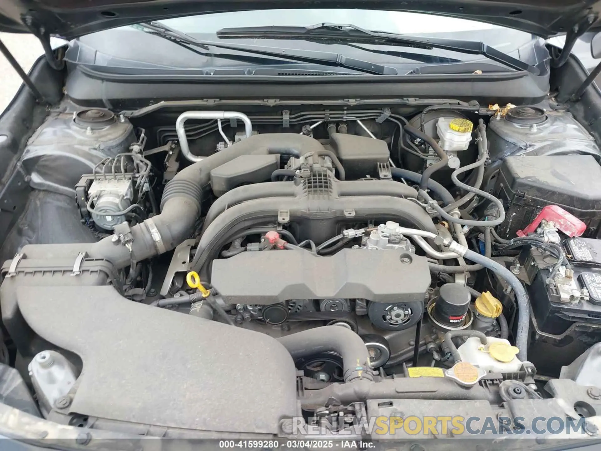 10 Photograph of a damaged car 4S3BNAF69K3033642 SUBARU LEGACY 2019