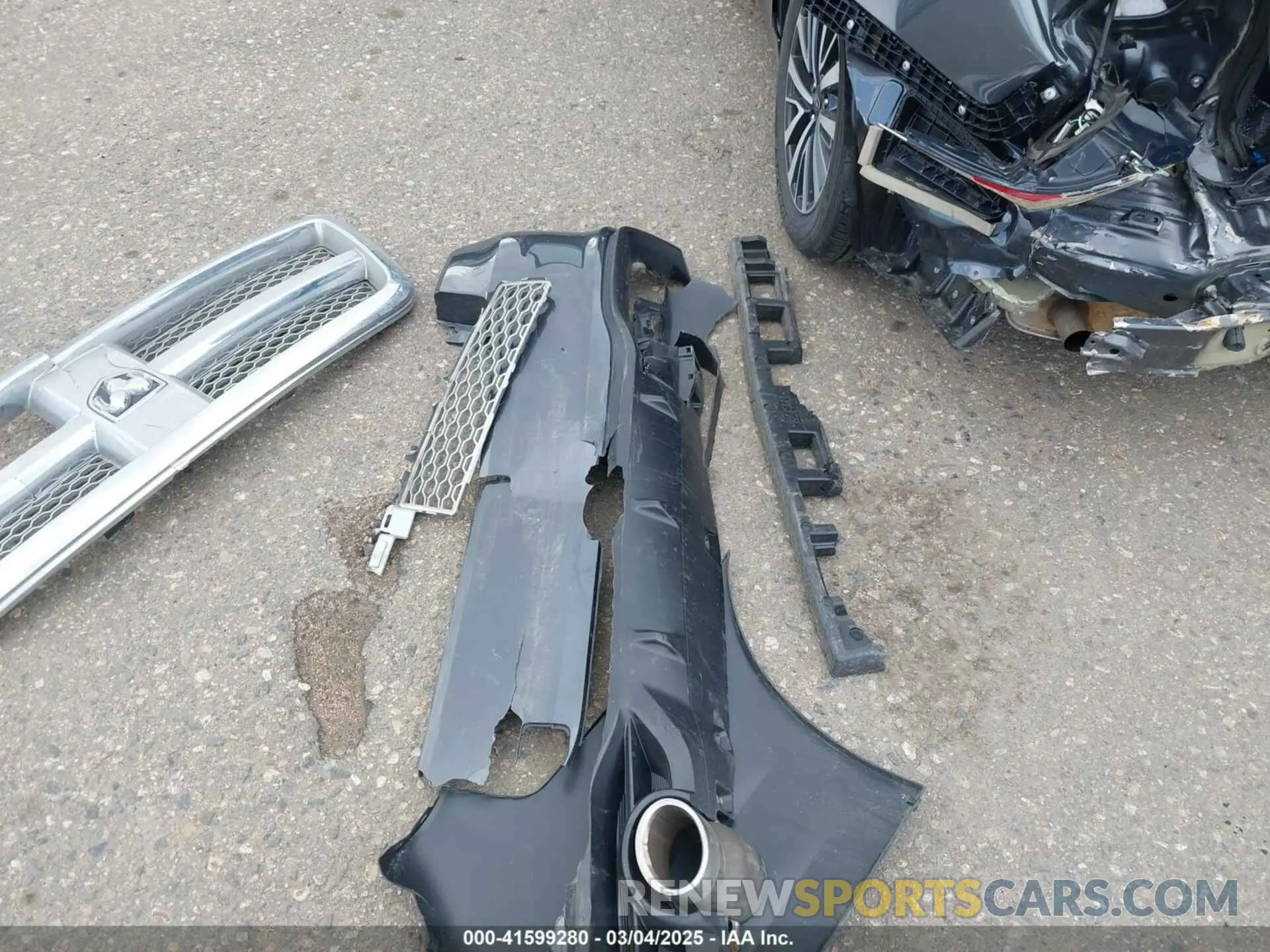 12 Photograph of a damaged car 4S3BNAF69K3033642 SUBARU LEGACY 2019
