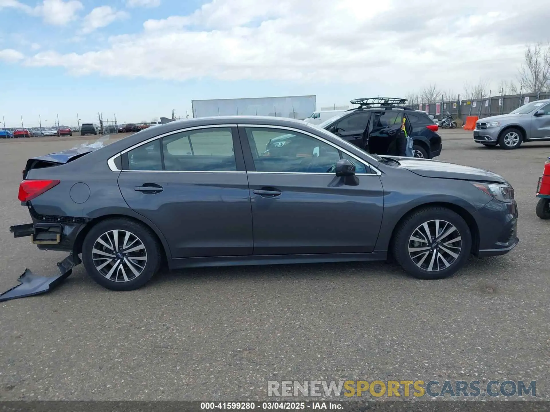 14 Photograph of a damaged car 4S3BNAF69K3033642 SUBARU LEGACY 2019