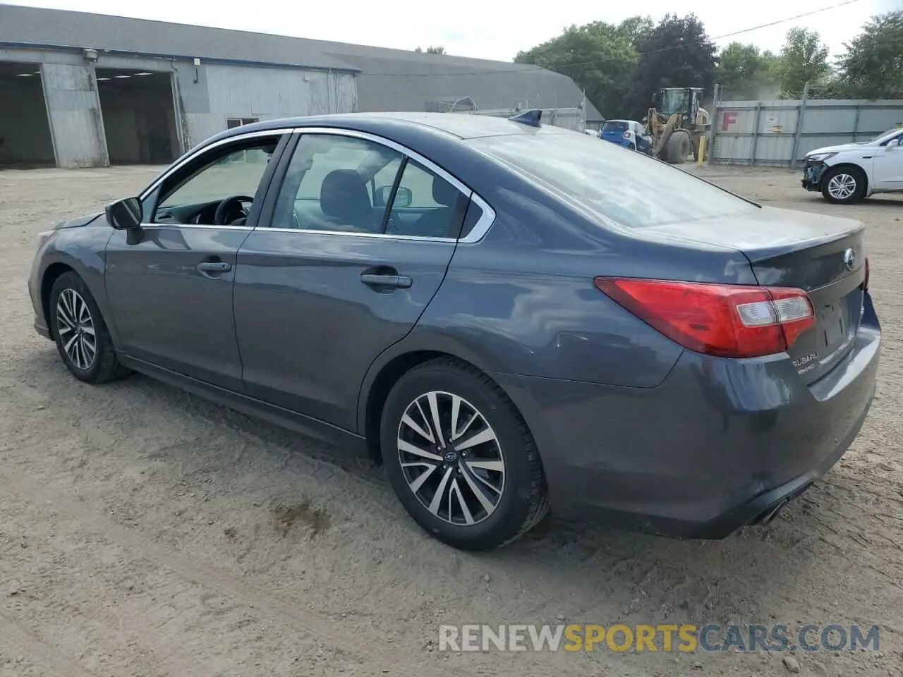 2 Photograph of a damaged car 4S3BNAF6XK3022570 SUBARU LEGACY 2019