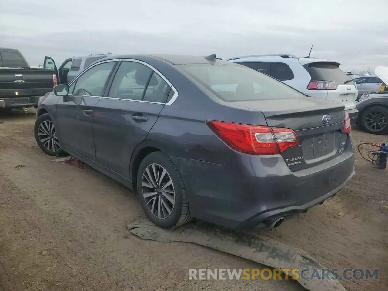 2 Photograph of a damaged car 4S3BNAF6XK3024304 SUBARU LEGACY 2019