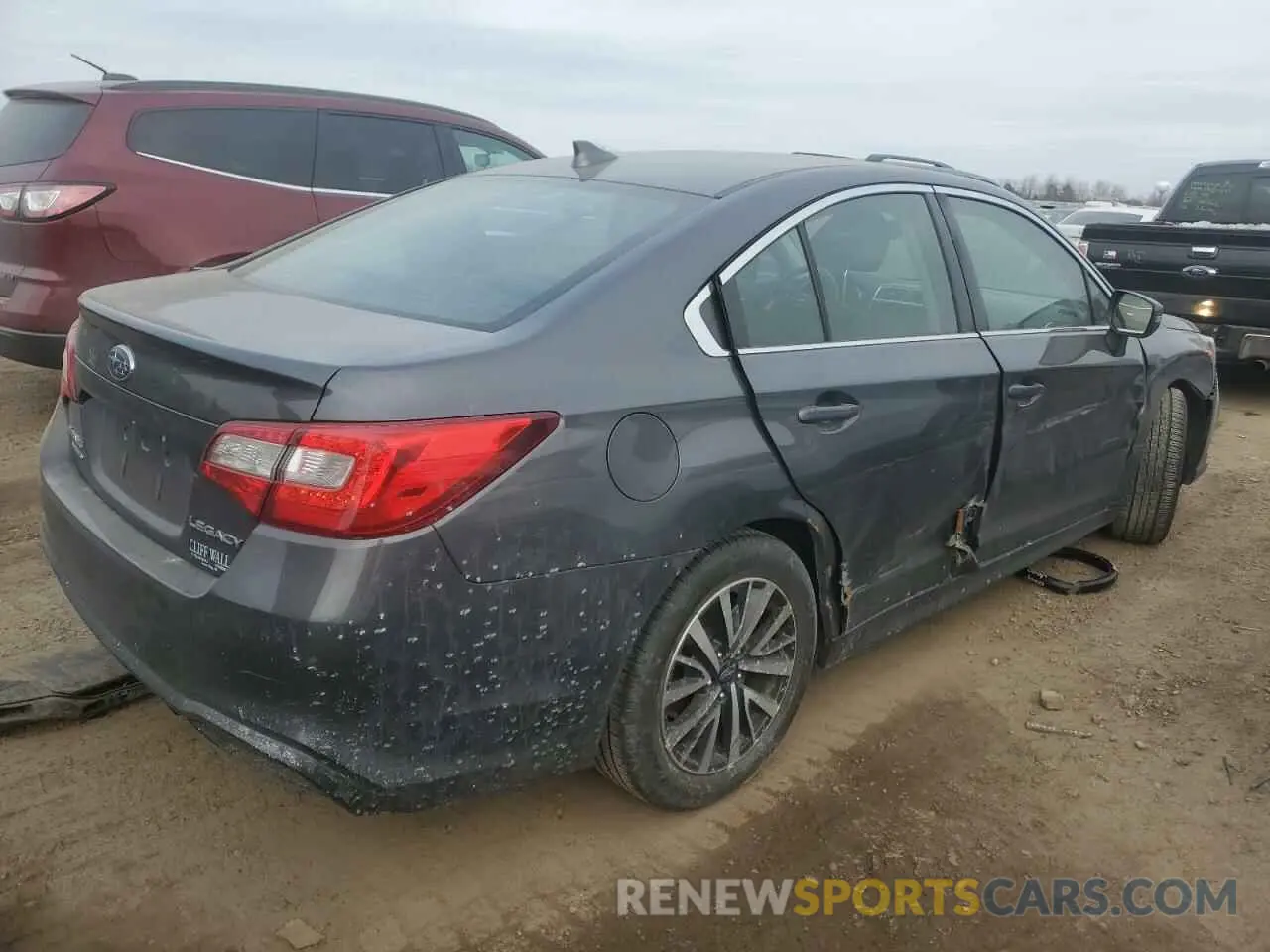 3 Photograph of a damaged car 4S3BNAF6XK3024304 SUBARU LEGACY 2019