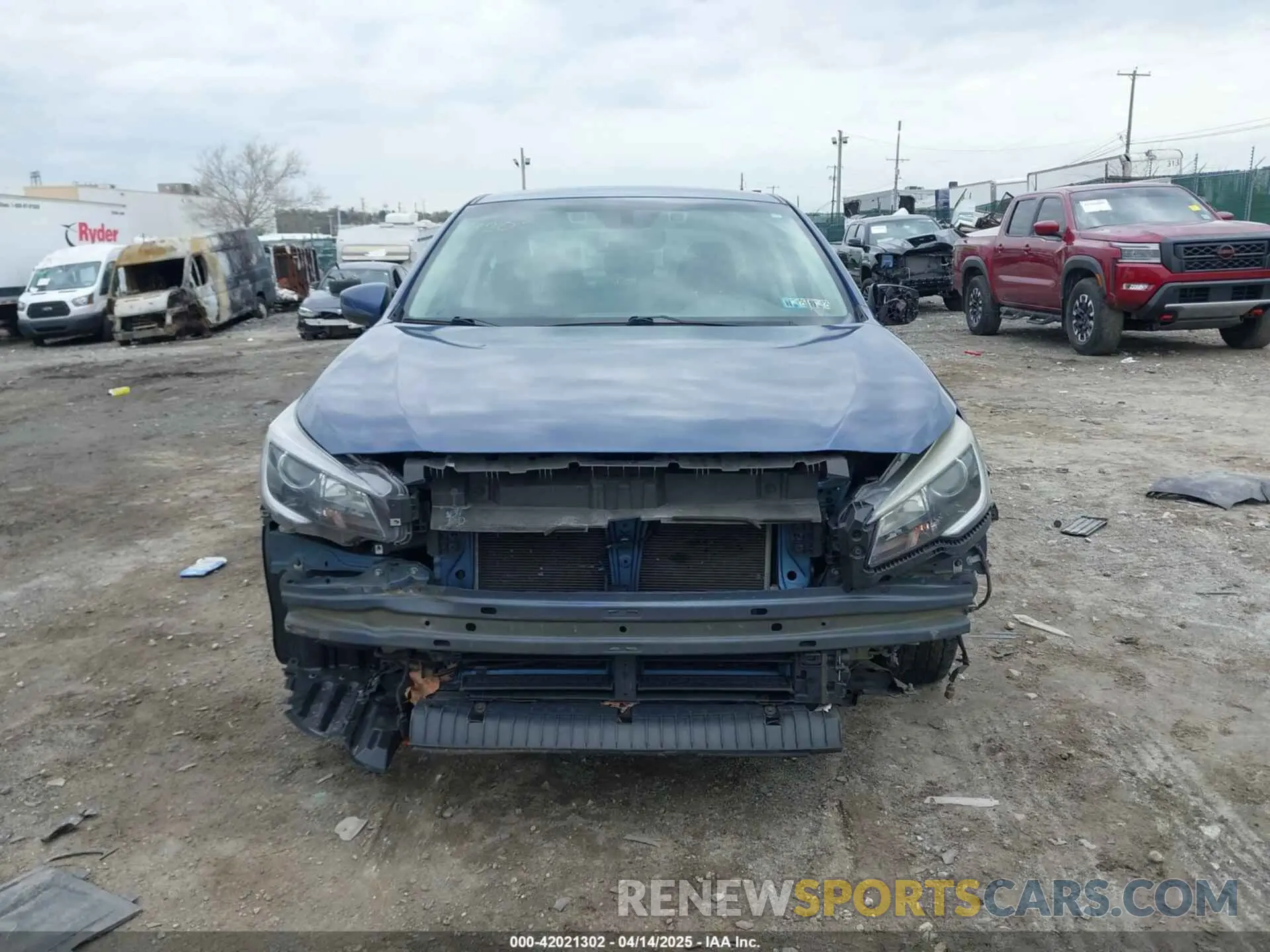 11 Photograph of a damaged car 4S3BNAF6XK3024920 SUBARU LEGACY 2019