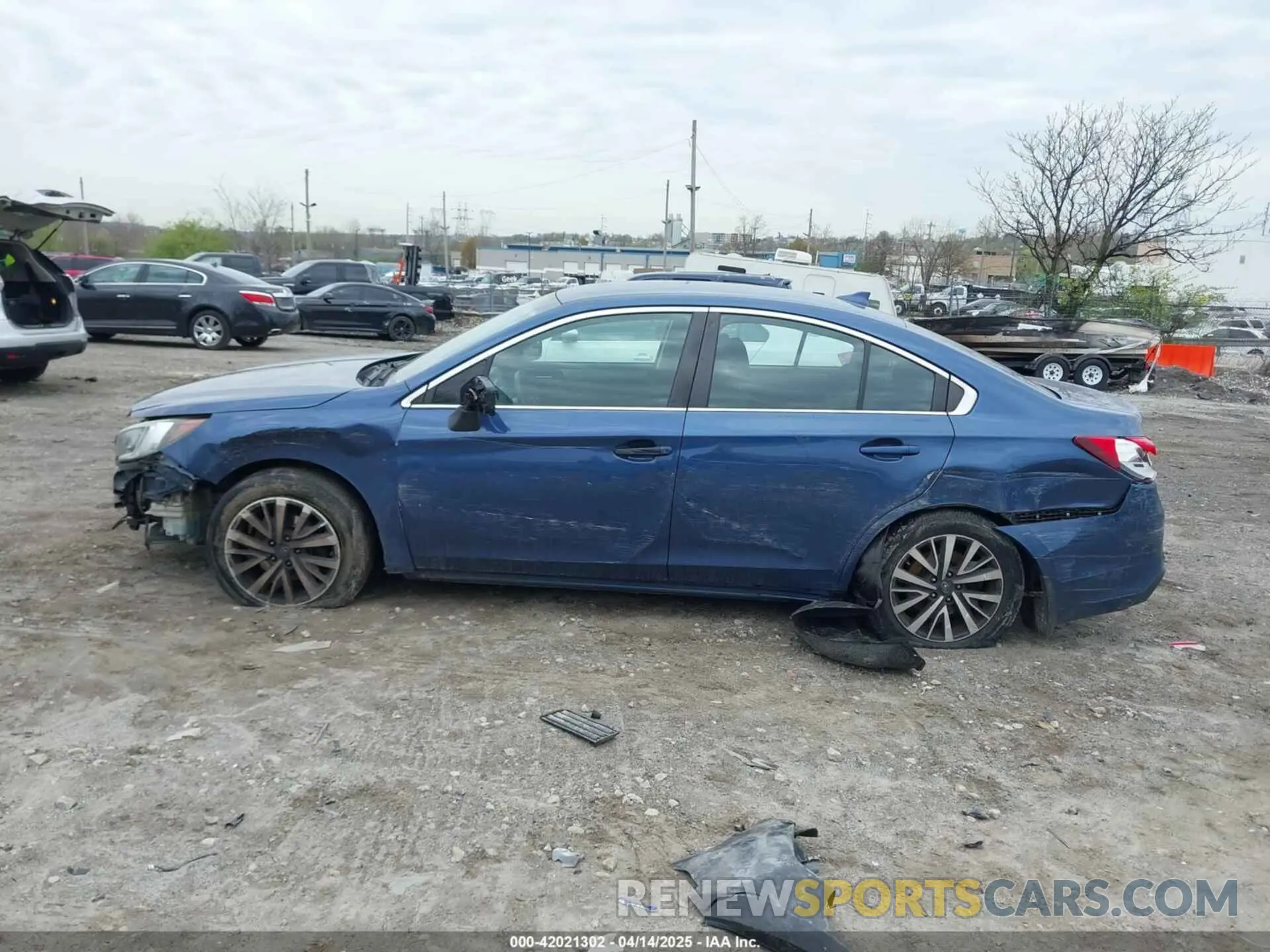 13 Photograph of a damaged car 4S3BNAF6XK3024920 SUBARU LEGACY 2019