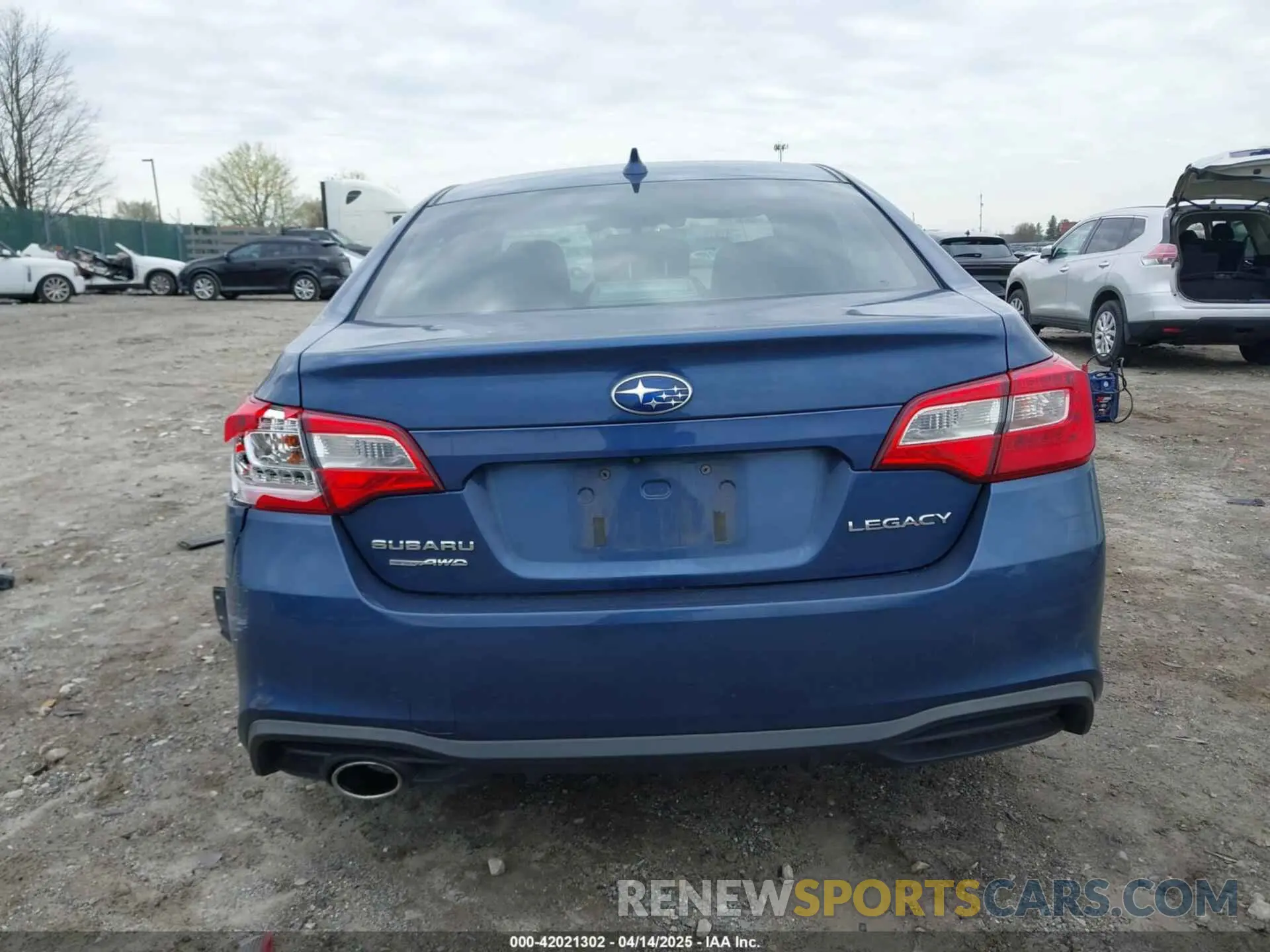 15 Photograph of a damaged car 4S3BNAF6XK3024920 SUBARU LEGACY 2019
