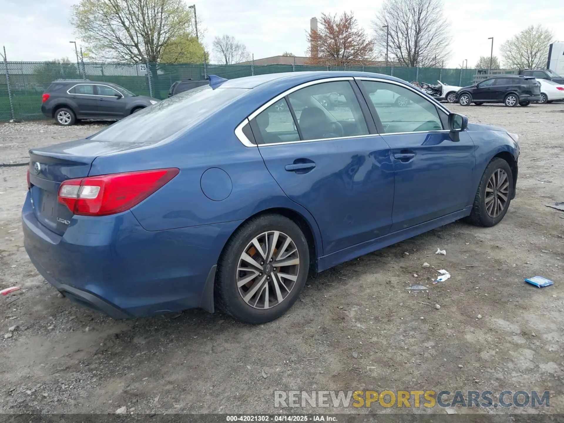 4 Photograph of a damaged car 4S3BNAF6XK3024920 SUBARU LEGACY 2019