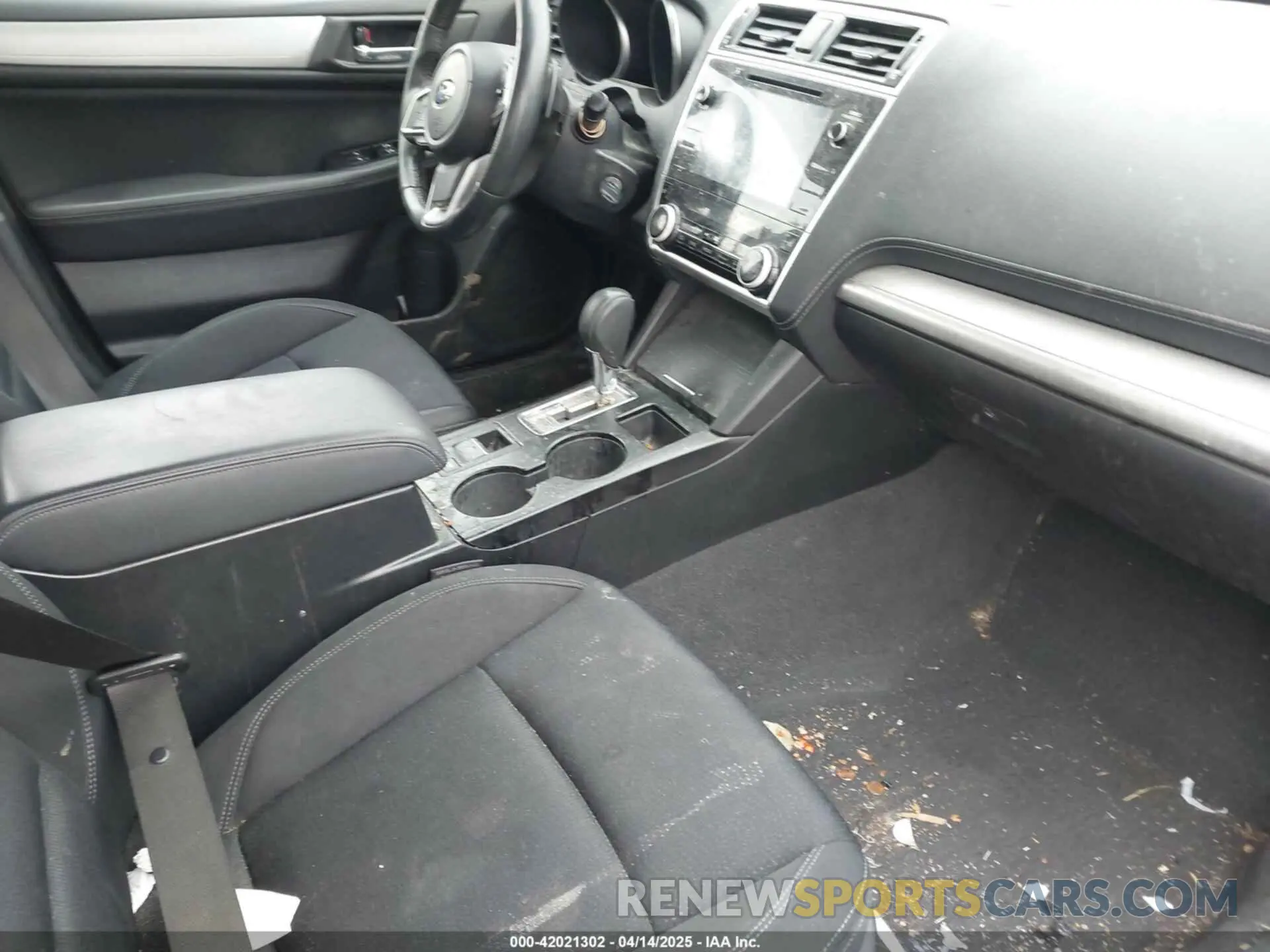 5 Photograph of a damaged car 4S3BNAF6XK3024920 SUBARU LEGACY 2019