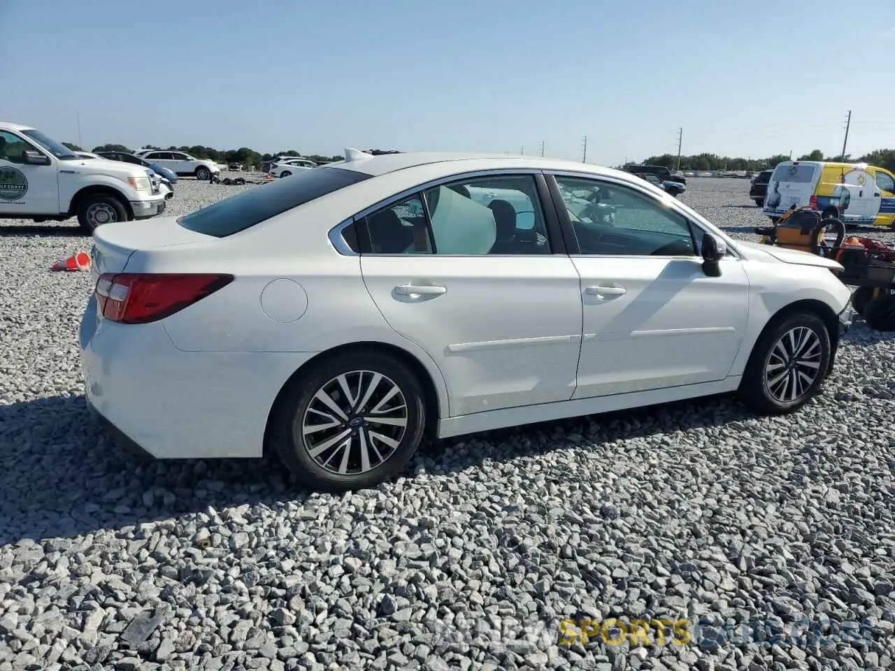 3 Photograph of a damaged car 4S3BNAF6XK3028224 SUBARU LEGACY 2019