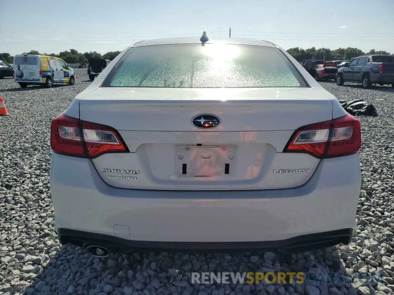 6 Photograph of a damaged car 4S3BNAF6XK3028224 SUBARU LEGACY 2019