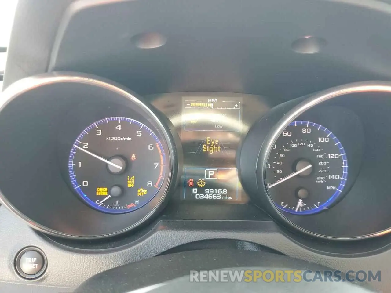 9 Photograph of a damaged car 4S3BNAF6XK3028224 SUBARU LEGACY 2019