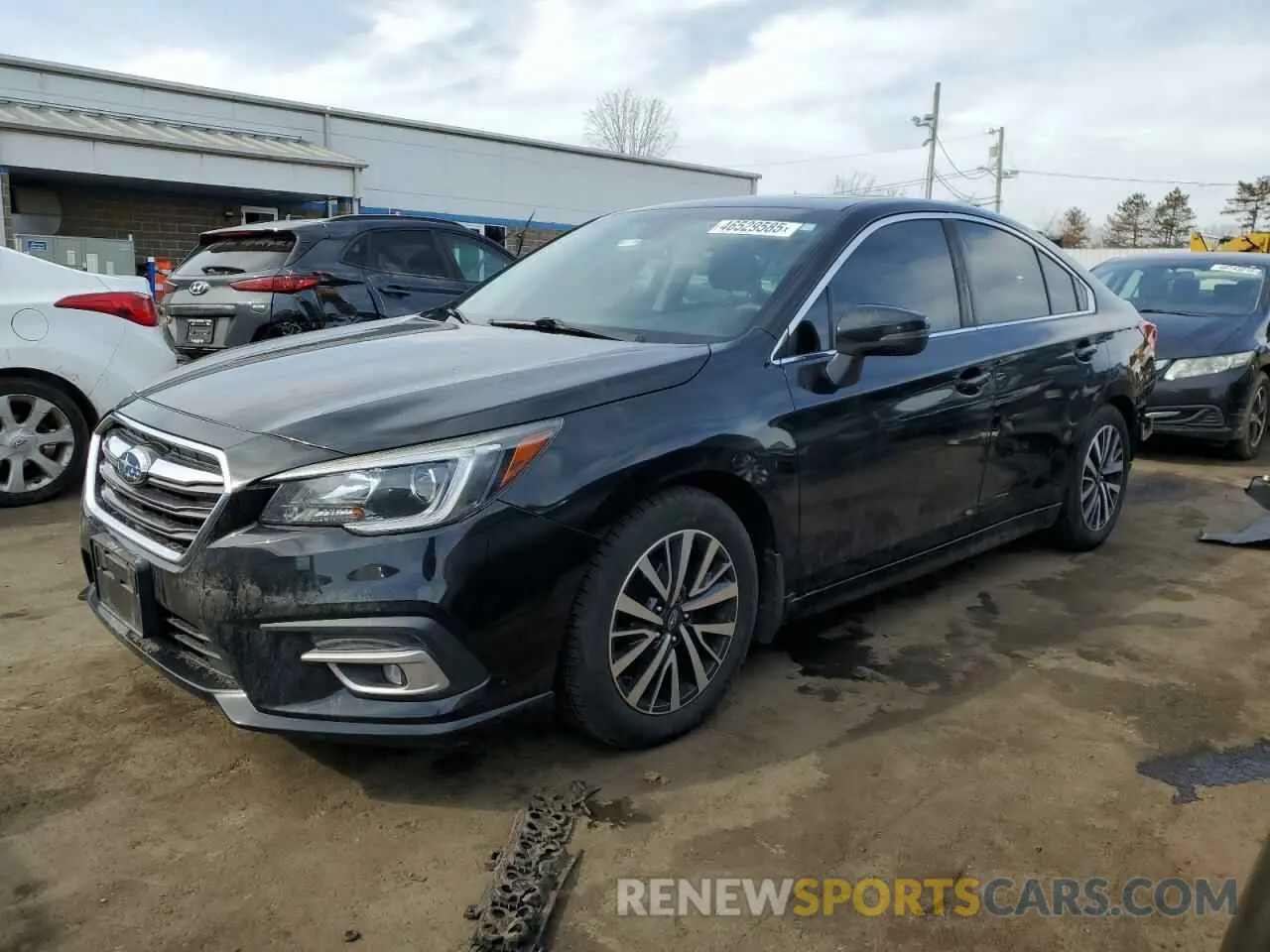 1 Photograph of a damaged car 4S3BNAH61K3014144 SUBARU LEGACY 2019
