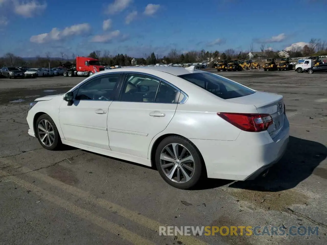 2 Photograph of a damaged car 4S3BNAJ62K3025440 SUBARU LEGACY 2019