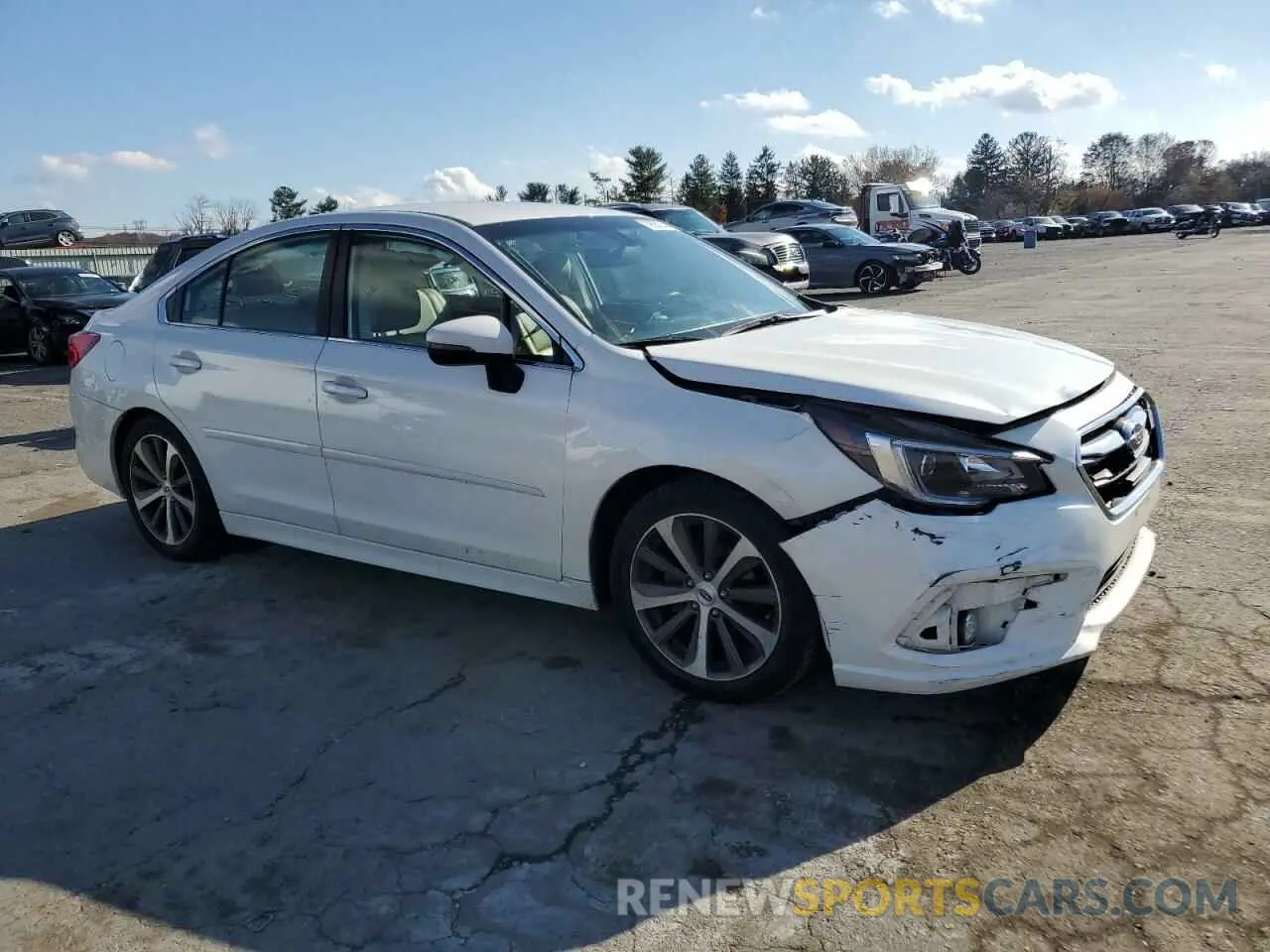 4 Photograph of a damaged car 4S3BNAJ62K3025440 SUBARU LEGACY 2019