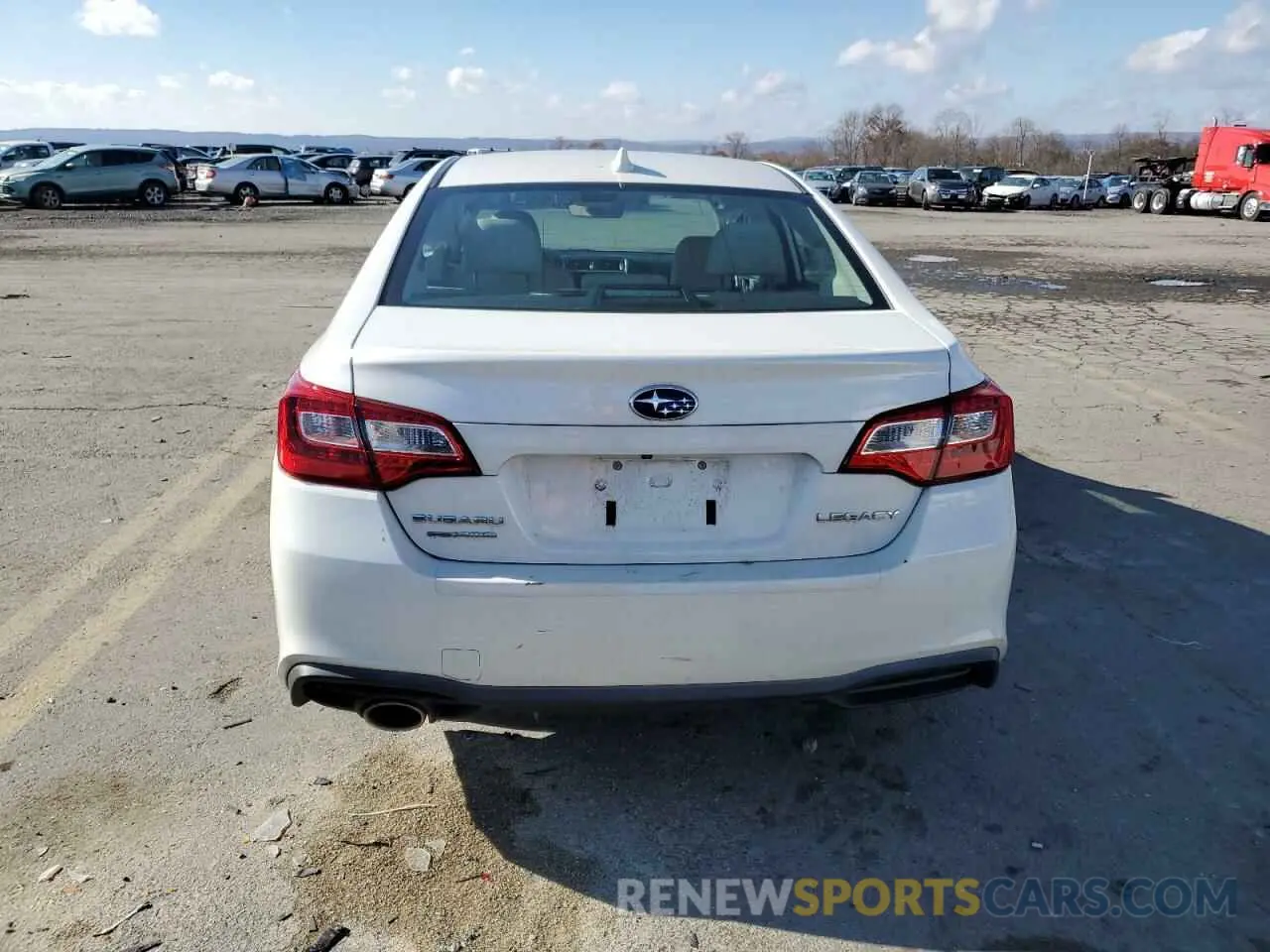 6 Photograph of a damaged car 4S3BNAJ62K3025440 SUBARU LEGACY 2019