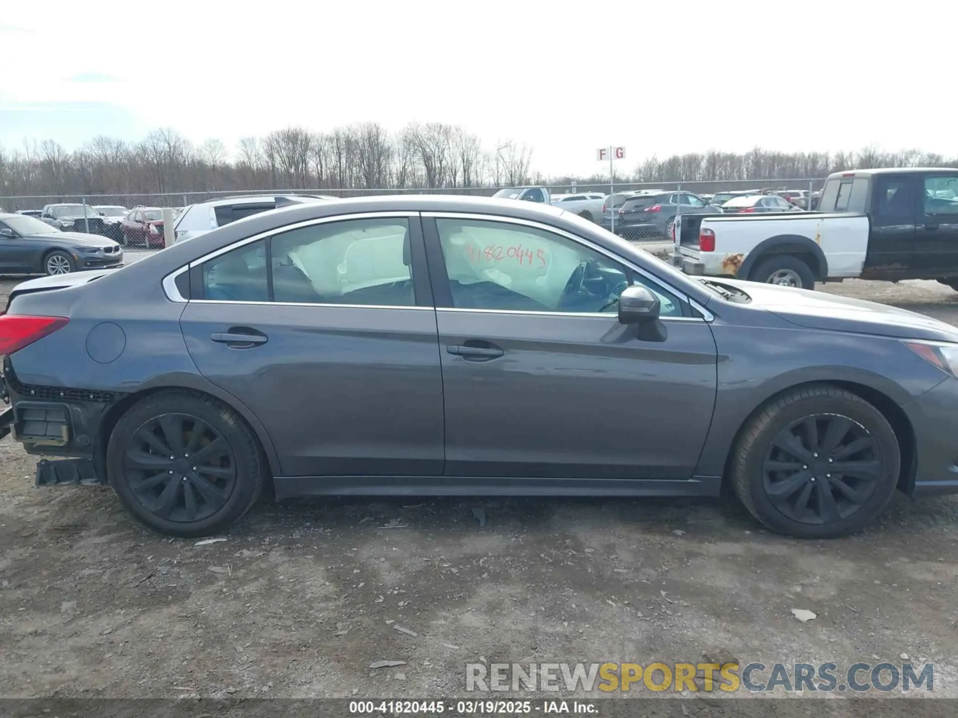 13 Photograph of a damaged car 4S3BNAJ66K3015798 SUBARU LEGACY 2019