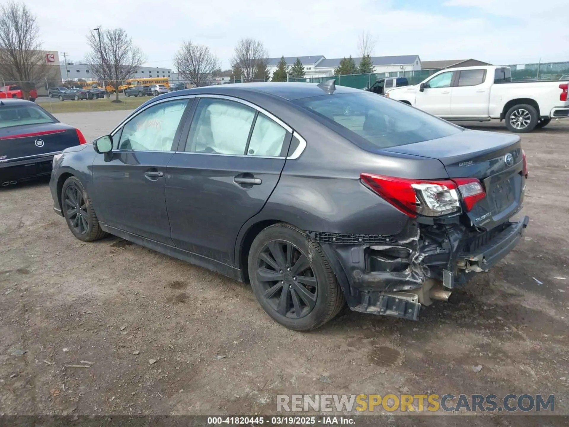 3 Photograph of a damaged car 4S3BNAJ66K3015798 SUBARU LEGACY 2019