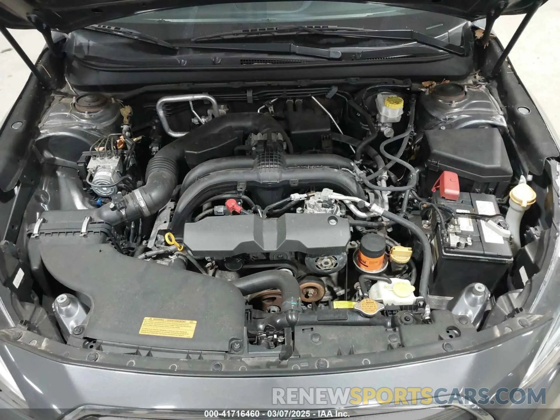 10 Photograph of a damaged car 4S3BNAN61K3002547 SUBARU LEGACY 2019