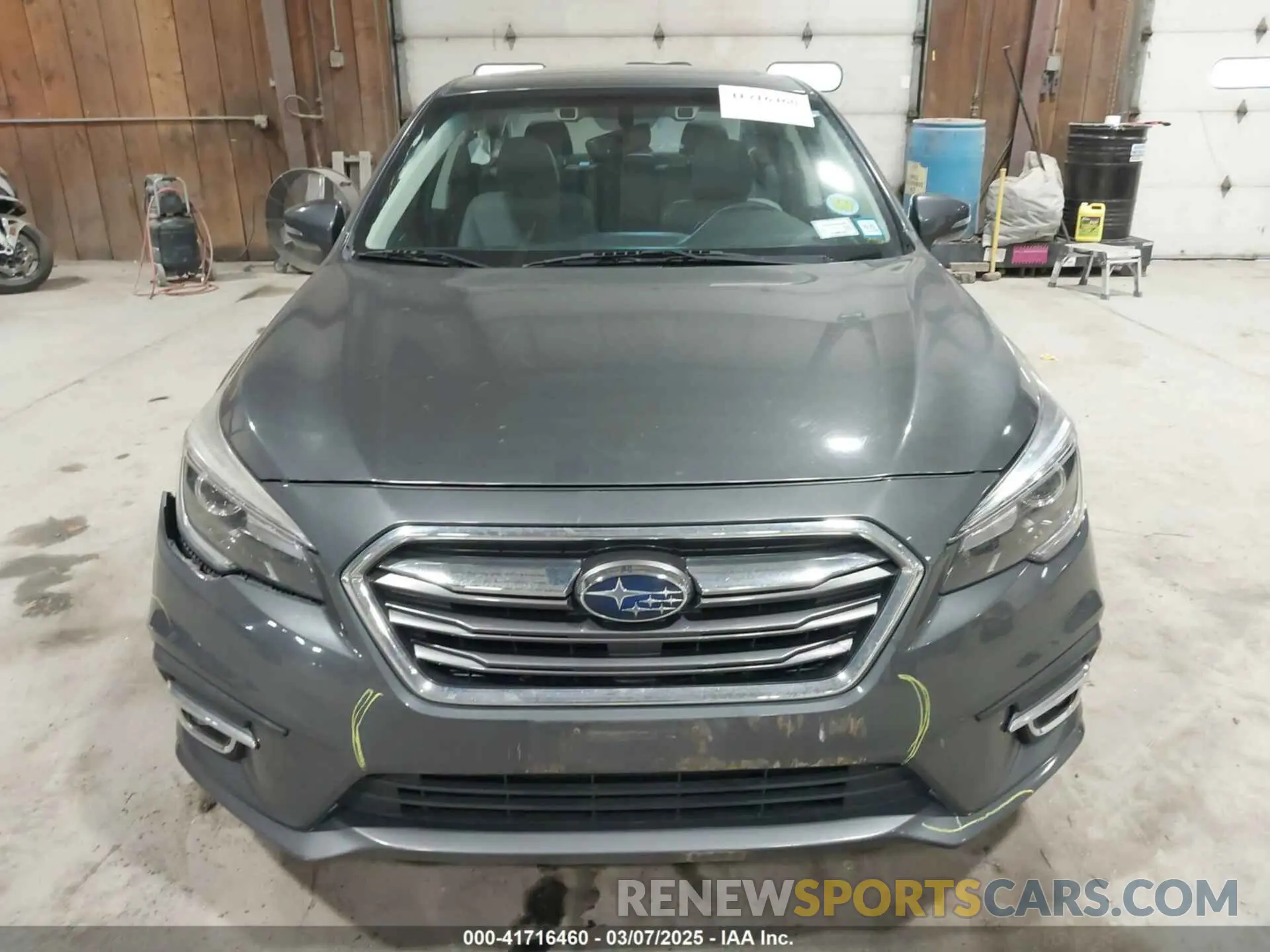 11 Photograph of a damaged car 4S3BNAN61K3002547 SUBARU LEGACY 2019