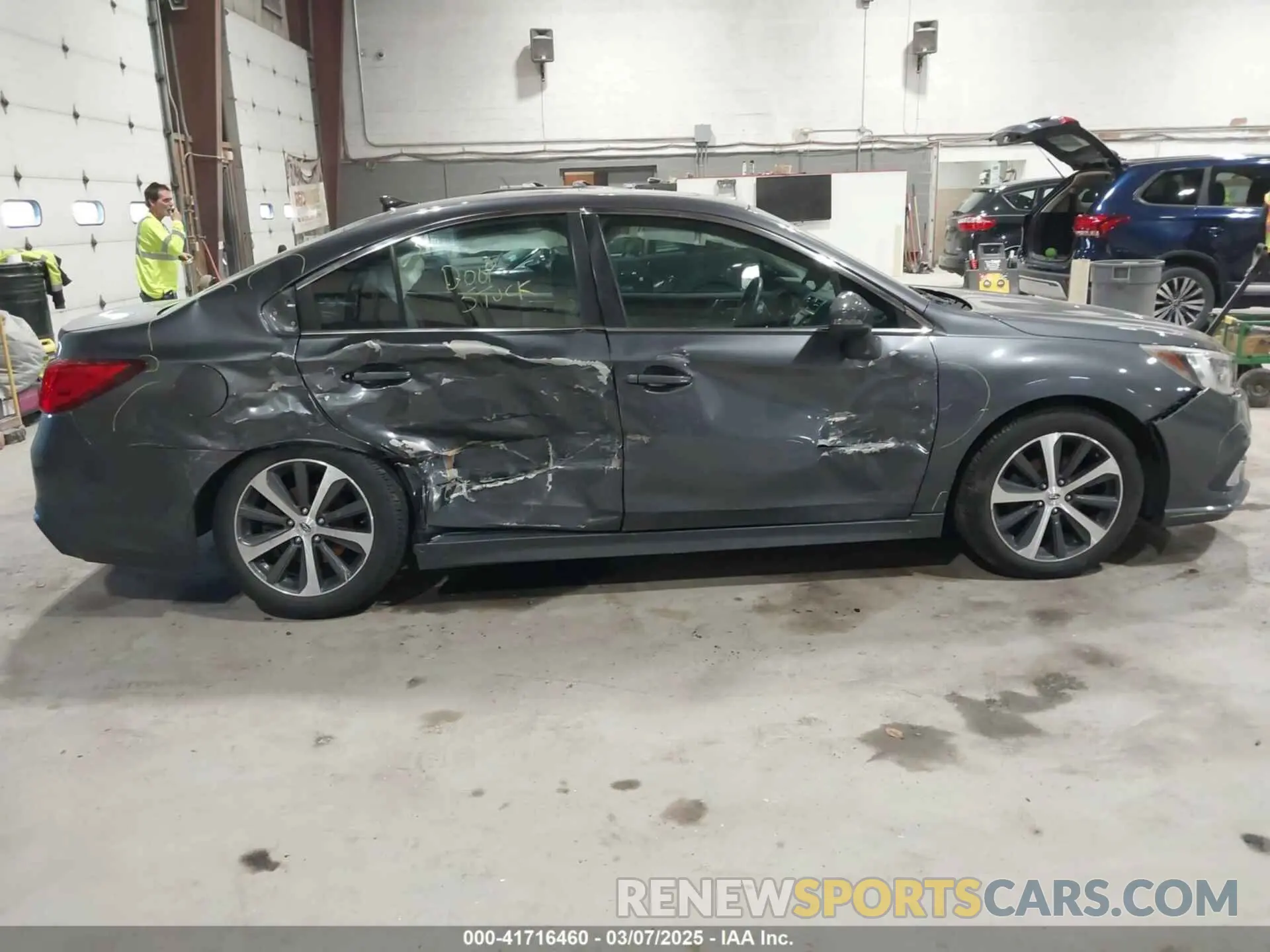 12 Photograph of a damaged car 4S3BNAN61K3002547 SUBARU LEGACY 2019