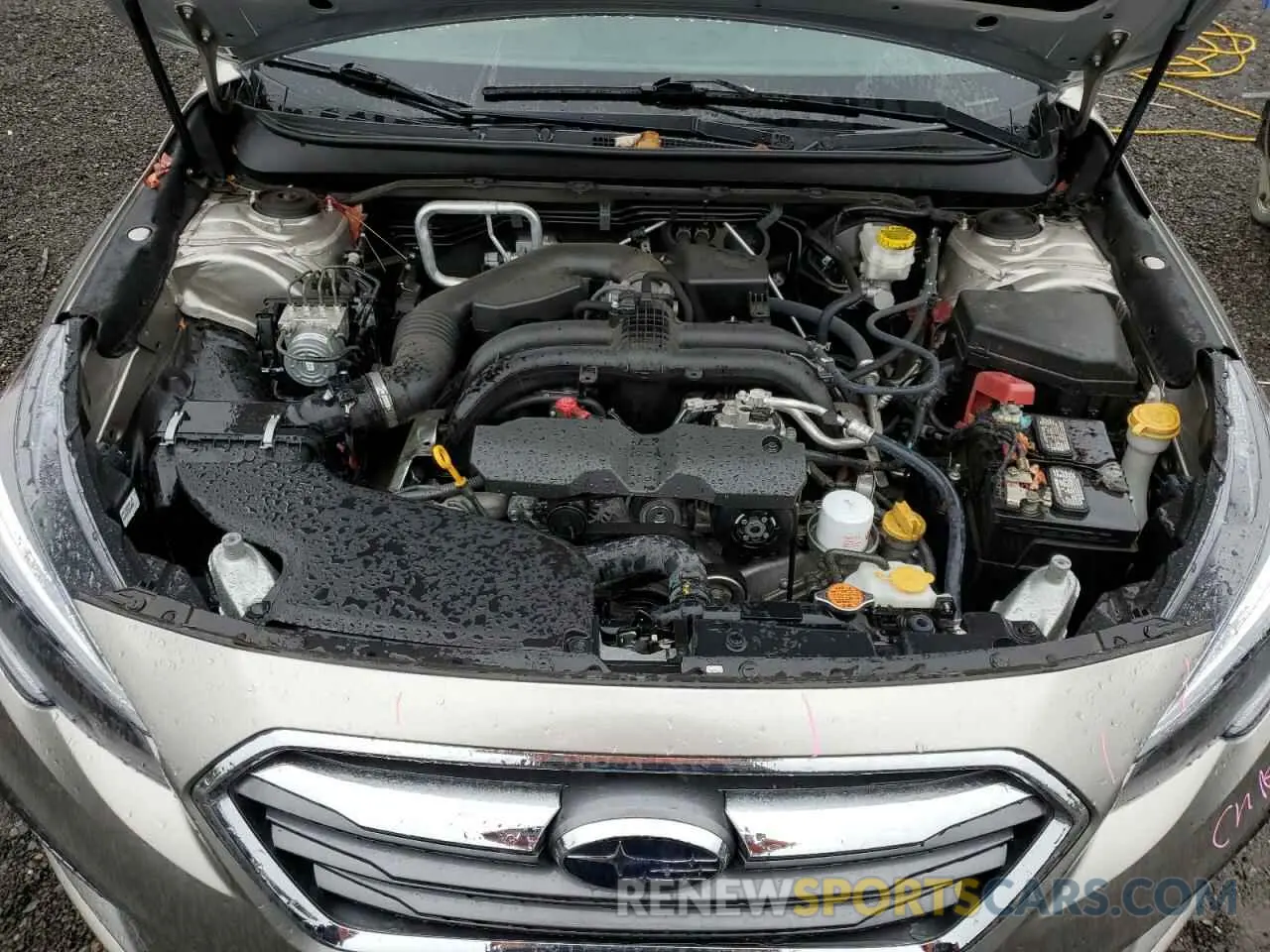 11 Photograph of a damaged car 4S3BNAN61K3035077 SUBARU LEGACY 2019