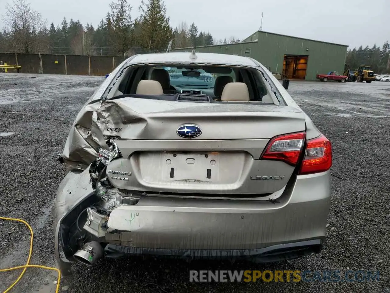 6 Photograph of a damaged car 4S3BNAN61K3035077 SUBARU LEGACY 2019