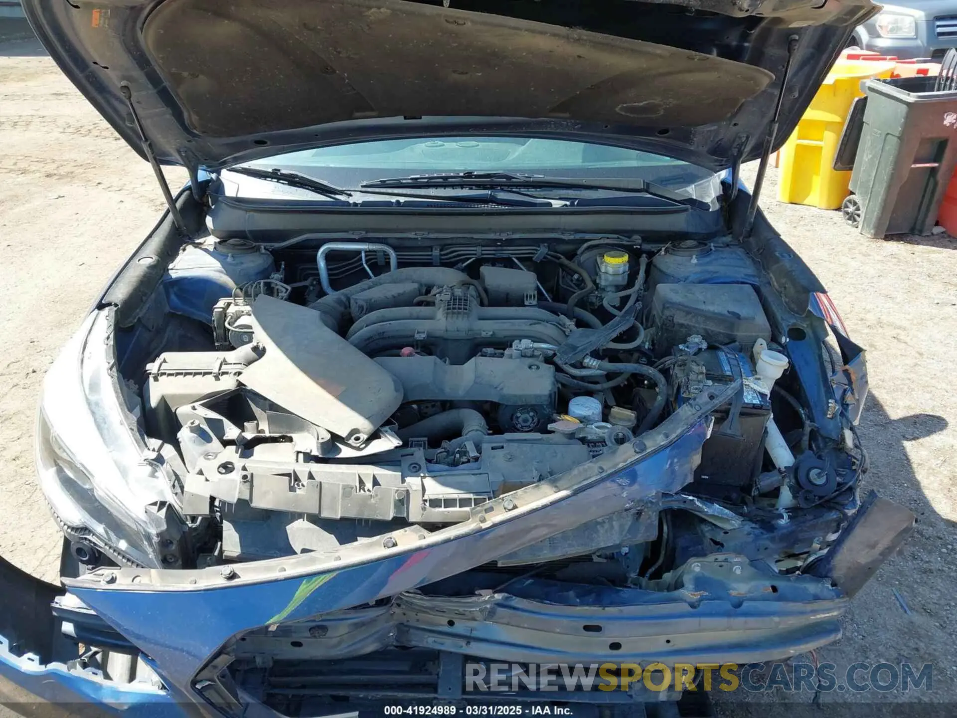 10 Photograph of a damaged car 4S3BNAN62K3003397 SUBARU LEGACY 2019