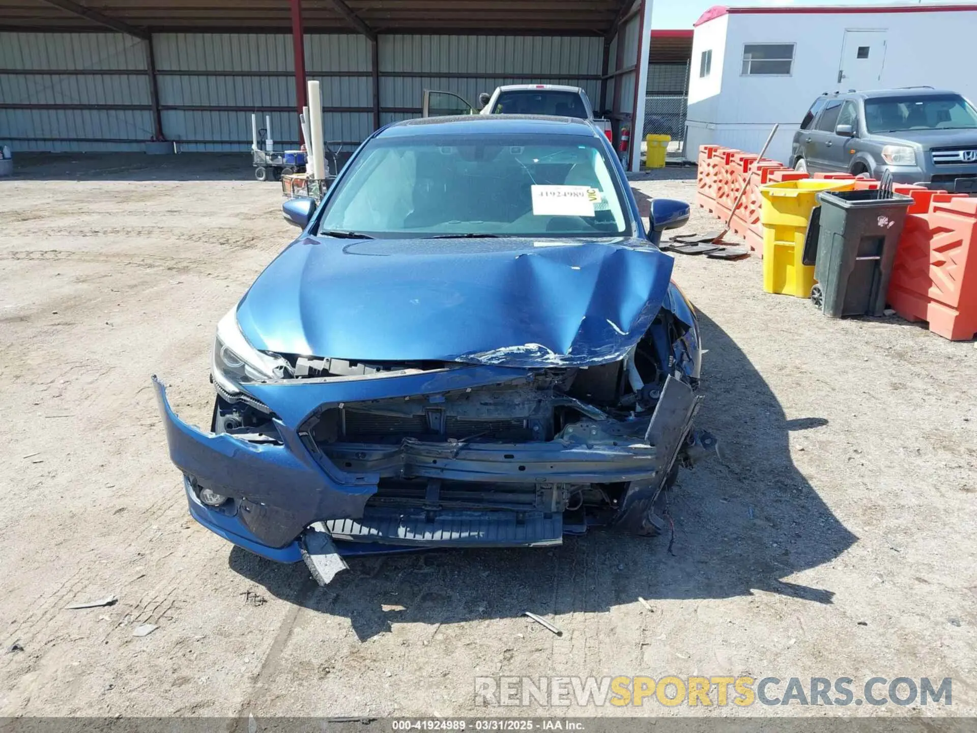 13 Photograph of a damaged car 4S3BNAN62K3003397 SUBARU LEGACY 2019