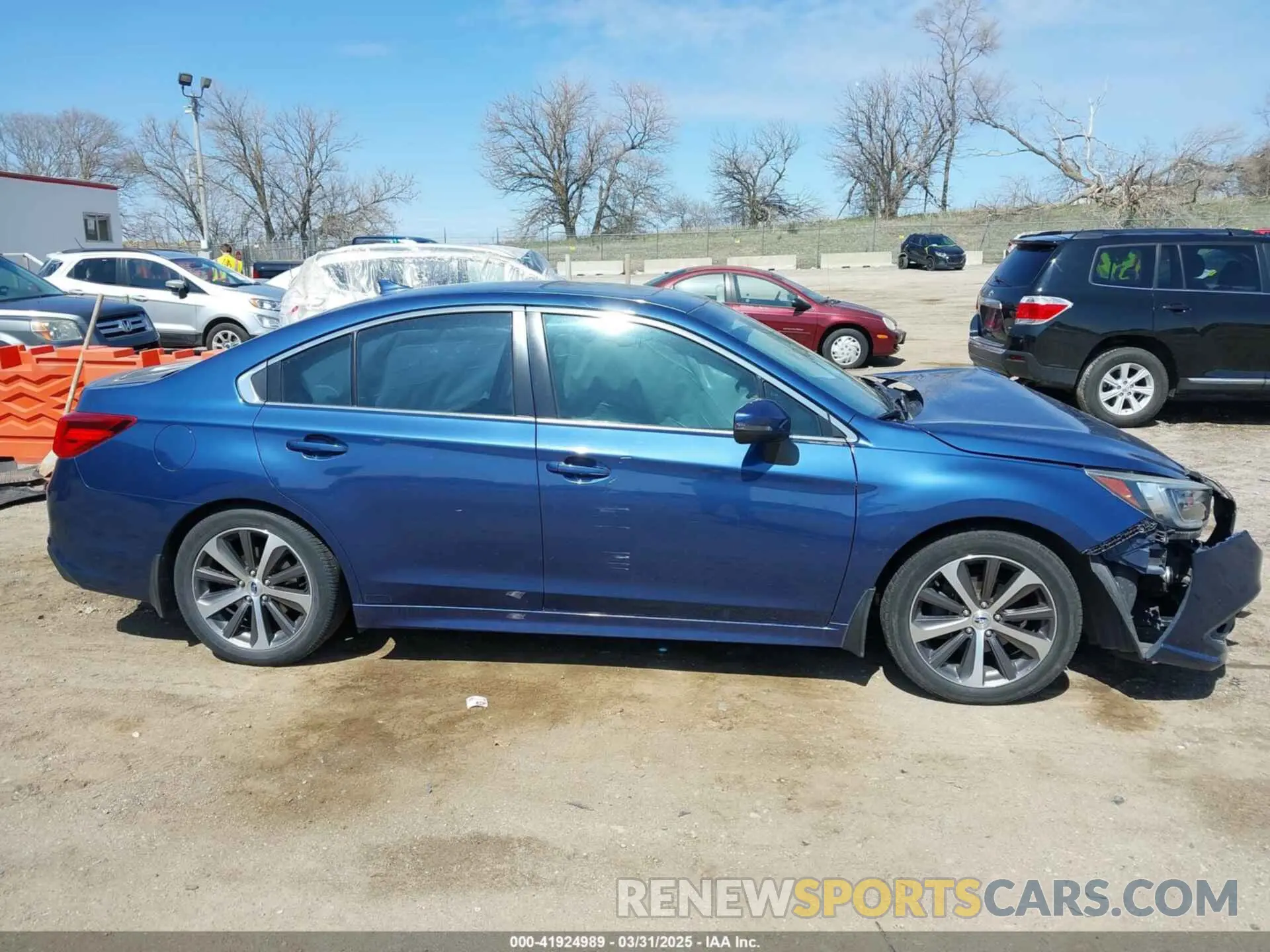 14 Photograph of a damaged car 4S3BNAN62K3003397 SUBARU LEGACY 2019