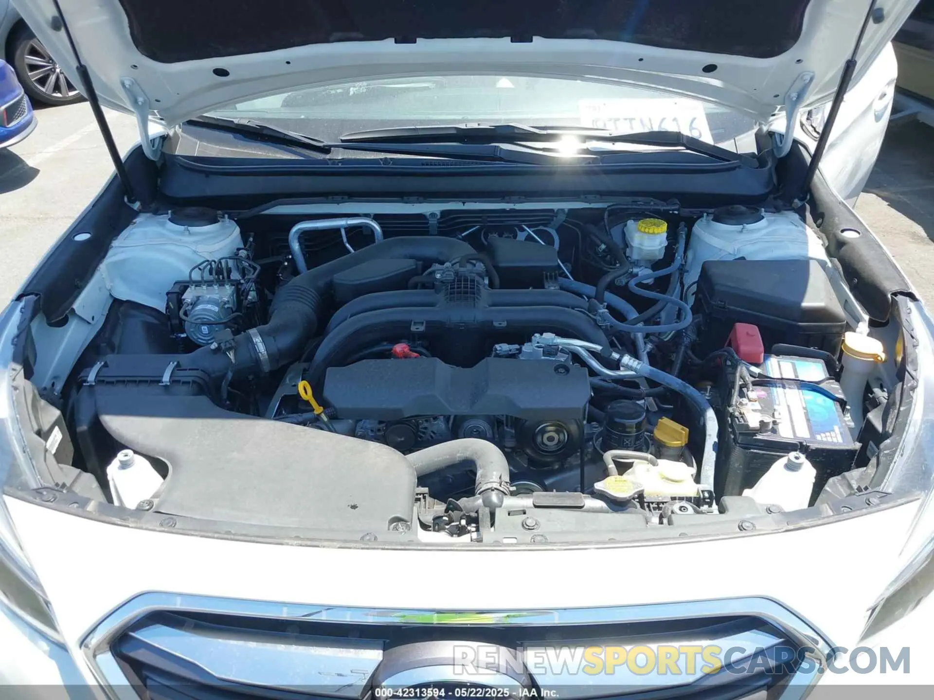 10 Photograph of a damaged car 4S3BNAN62K3033208 SUBARU LEGACY 2019