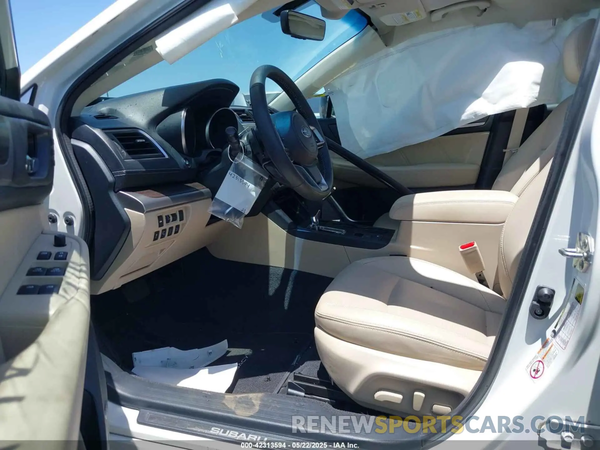 5 Photograph of a damaged car 4S3BNAN62K3033208 SUBARU LEGACY 2019