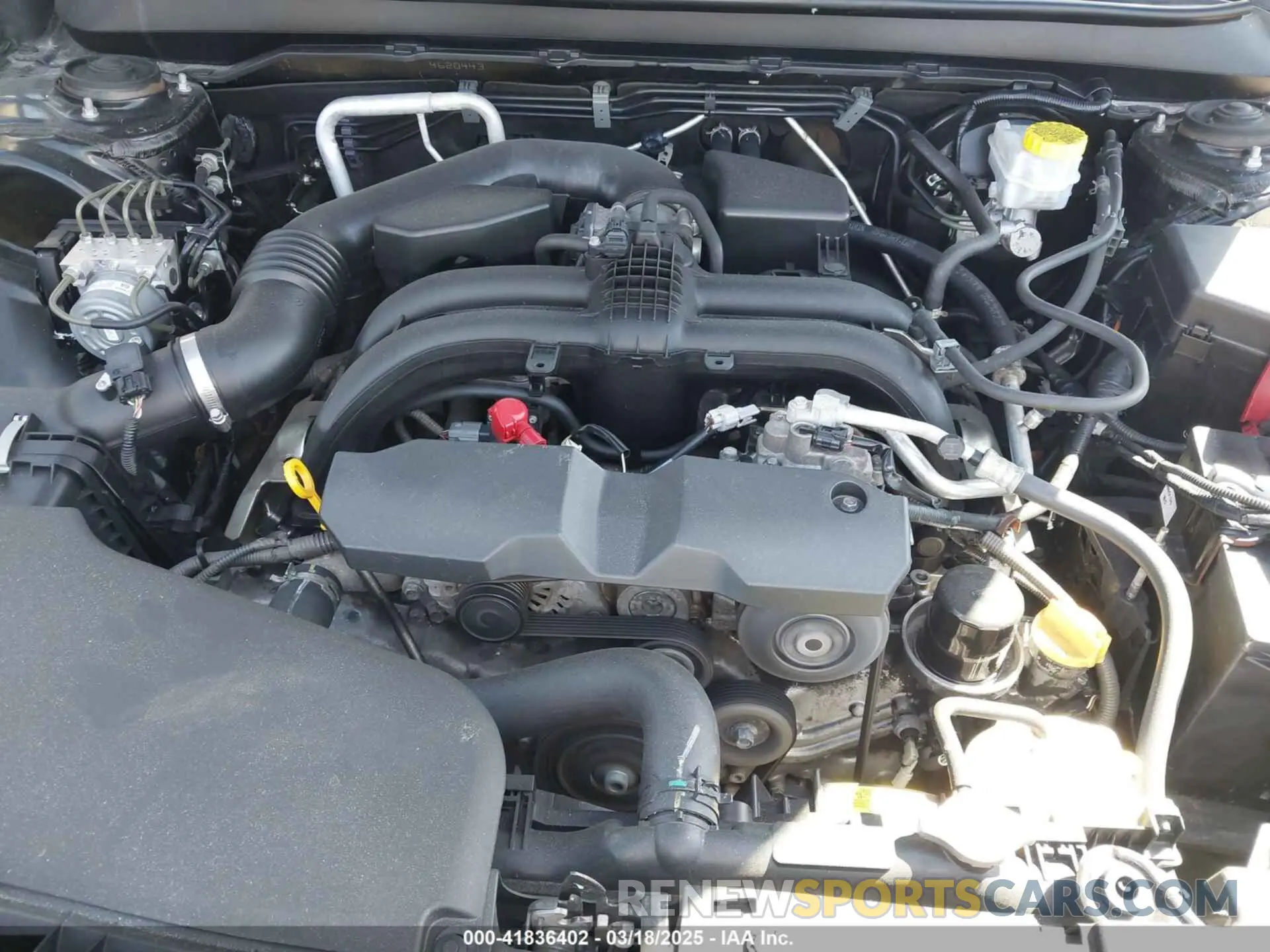 10 Photograph of a damaged car 4S3BNAN64K3003935 SUBARU LEGACY 2019