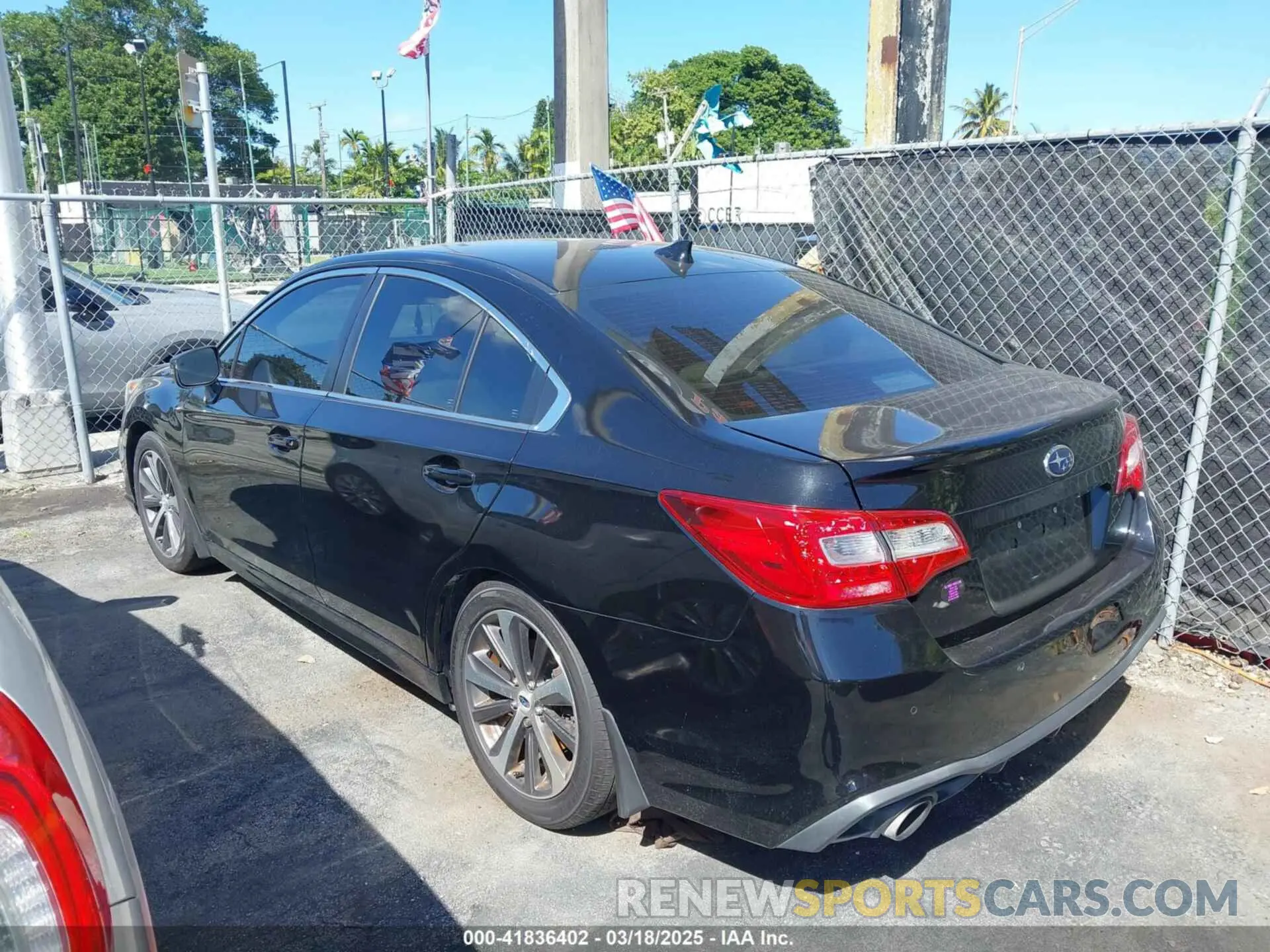 6 Photograph of a damaged car 4S3BNAN64K3003935 SUBARU LEGACY 2019