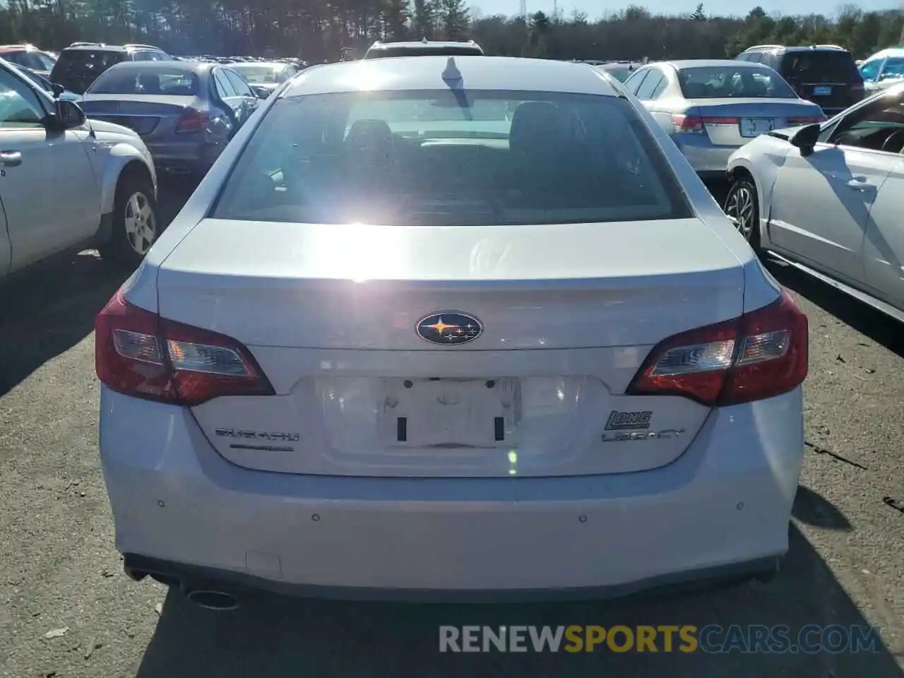 6 Photograph of a damaged car 4S3BNAN64K3004745 SUBARU LEGACY 2019