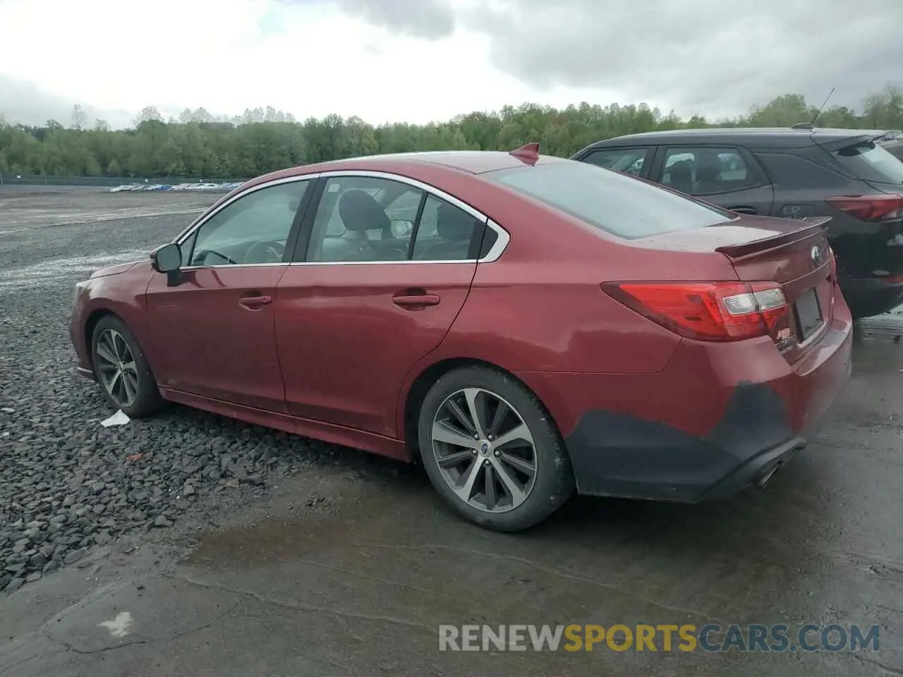 2 Photograph of a damaged car 4S3BNAN65K3040489 SUBARU LEGACY 2019